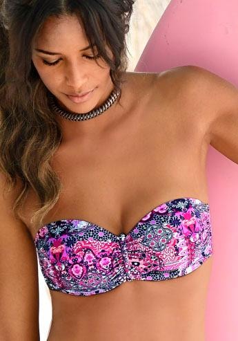 »Shari«, mit Bandeau-Bikini-Top Paisleydruck Buffalo