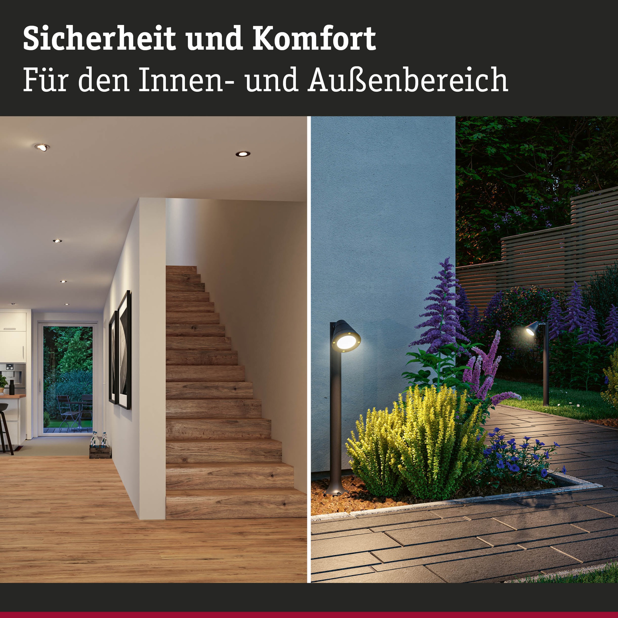 Paulmann Spezialleuchtmittel »Twilight Motion Sensor 550lm 2700K 100° 7W white matt RAL 9003 230V« GU10 1 Stk. Warmweiß Dämmerungsgesteuerter Bewegungsmelder (HF)