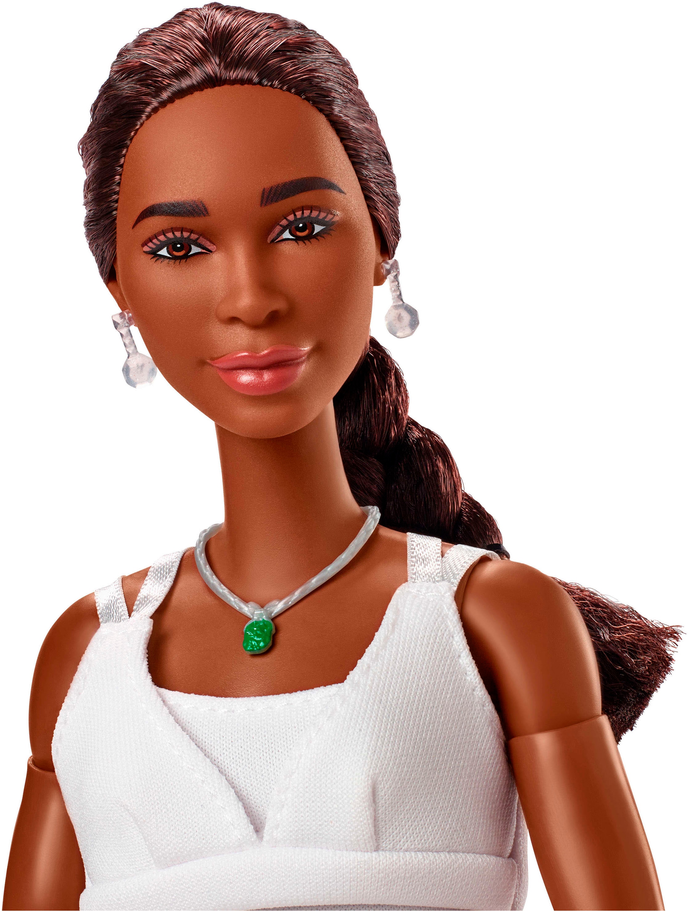 Barbie Anziehpuppe »Barbie Inspiring Women Series, Venus Williams« mit charakteristischer Tennis-Uniform und Schläger