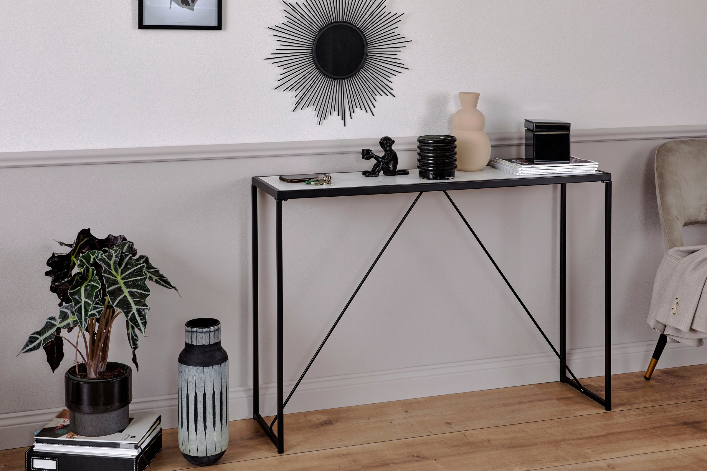 Jahnke Konsolentisch »GLAM CONSOLE«, Breite ca. 111 cm, Beistelltisch günstig online kaufen