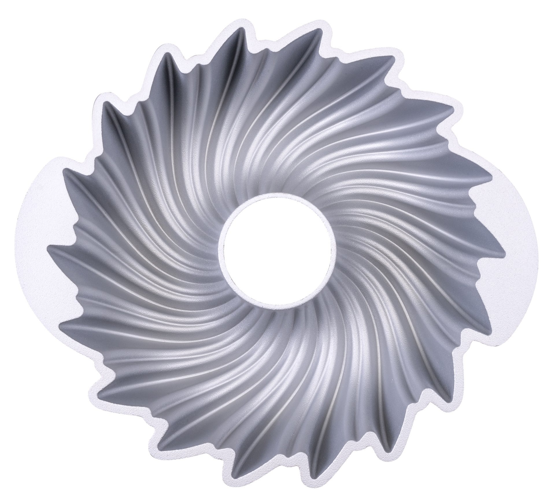 Dr. Oetker Backform »Sun«, (1 St.), Rundform Sun – Gugelhupfform, Backform aus Aluminiumguss, +230 °C
