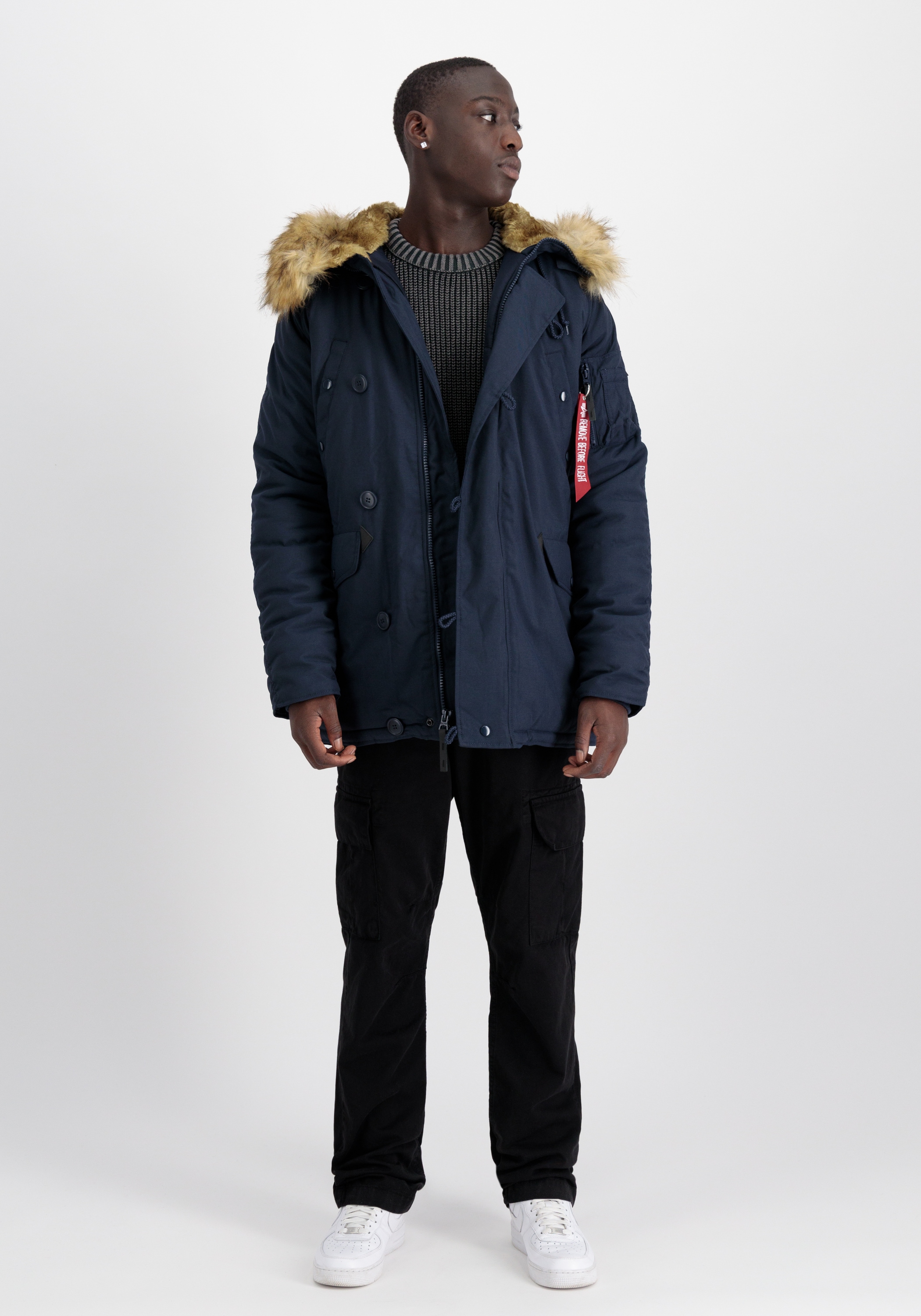 Alpha Industries Winterjacke »Alpha Industries Men - Cold Weather Jackets Explorer w/o Patches«