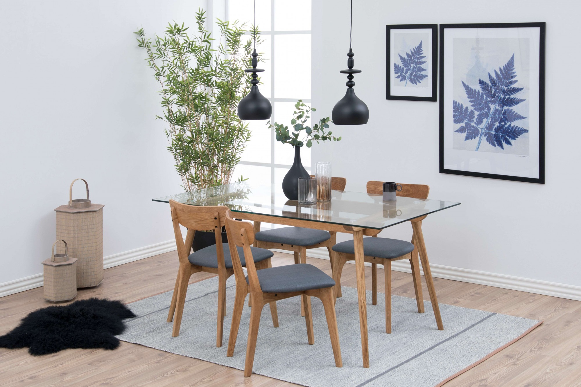 ACTONA GROUP Esszimmerstuhl »Taxi« () Wohnzimmerstuhl, 2er Set, Eiche massi günstig online kaufen