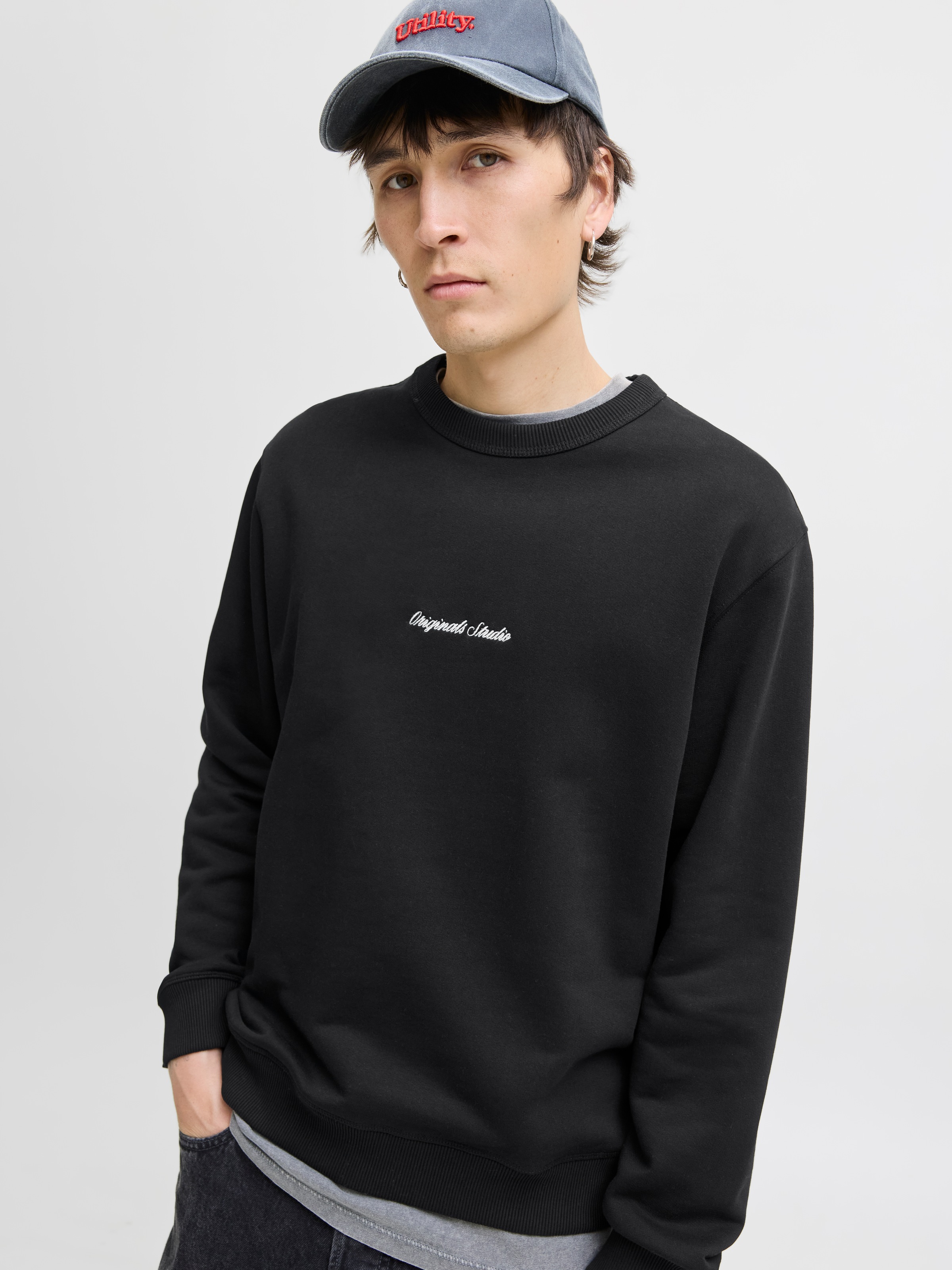 Jack & Jones Sweatshirt »JORNORREBRO EMB SWEAT CREW NOOS«