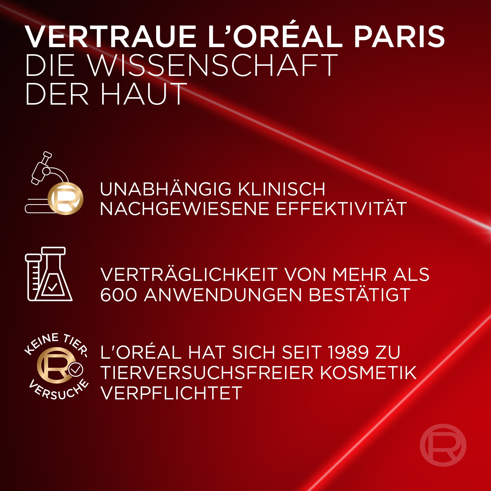 L'ORÉAL PARIS Anti-Aging-Augencreme »Revitalift Laser Anti-Tränensack Sofort Lifting«