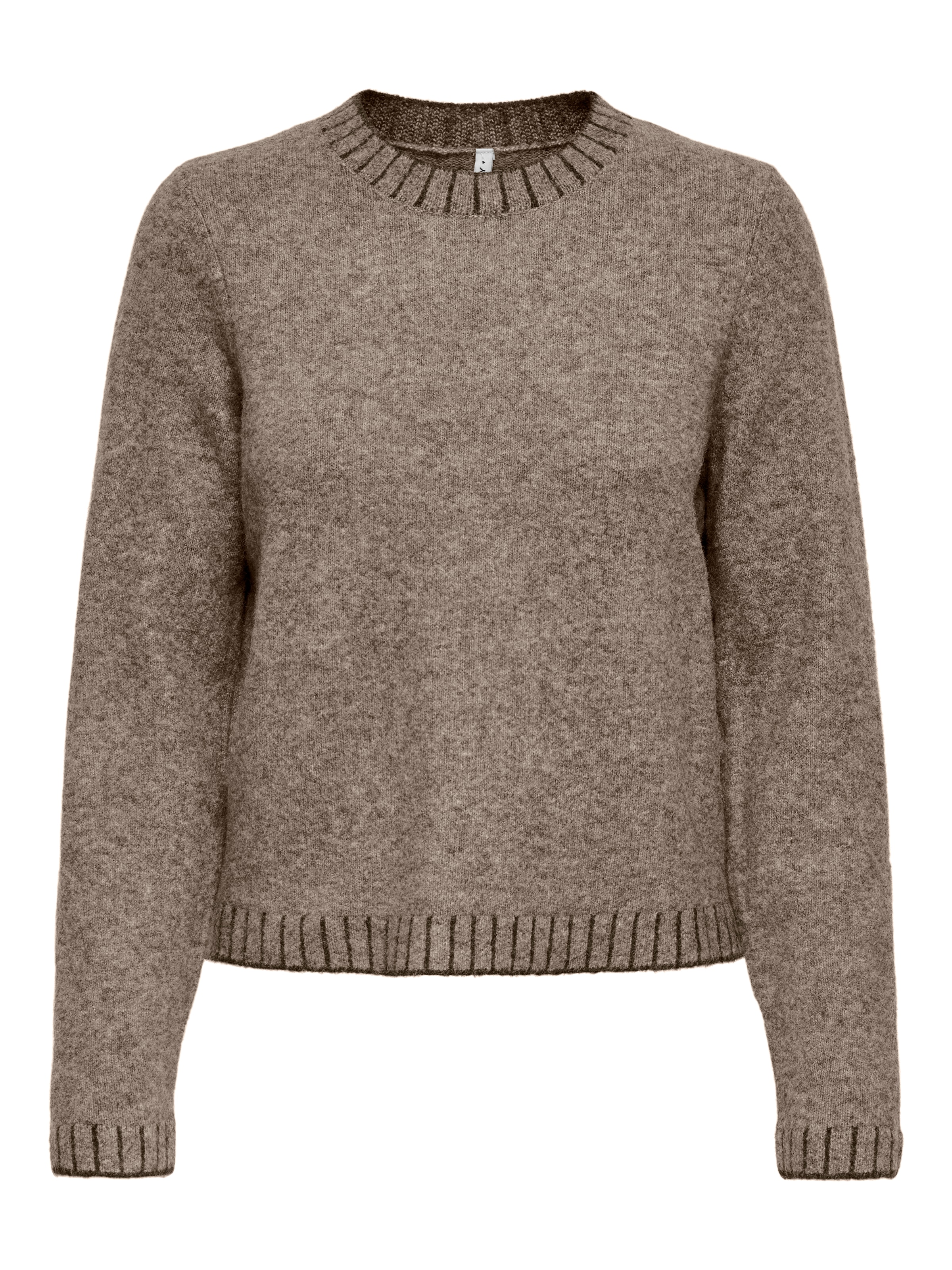 ONLY Strickpullover »ONLFINA LS STITCH O-NECK CC KNT«