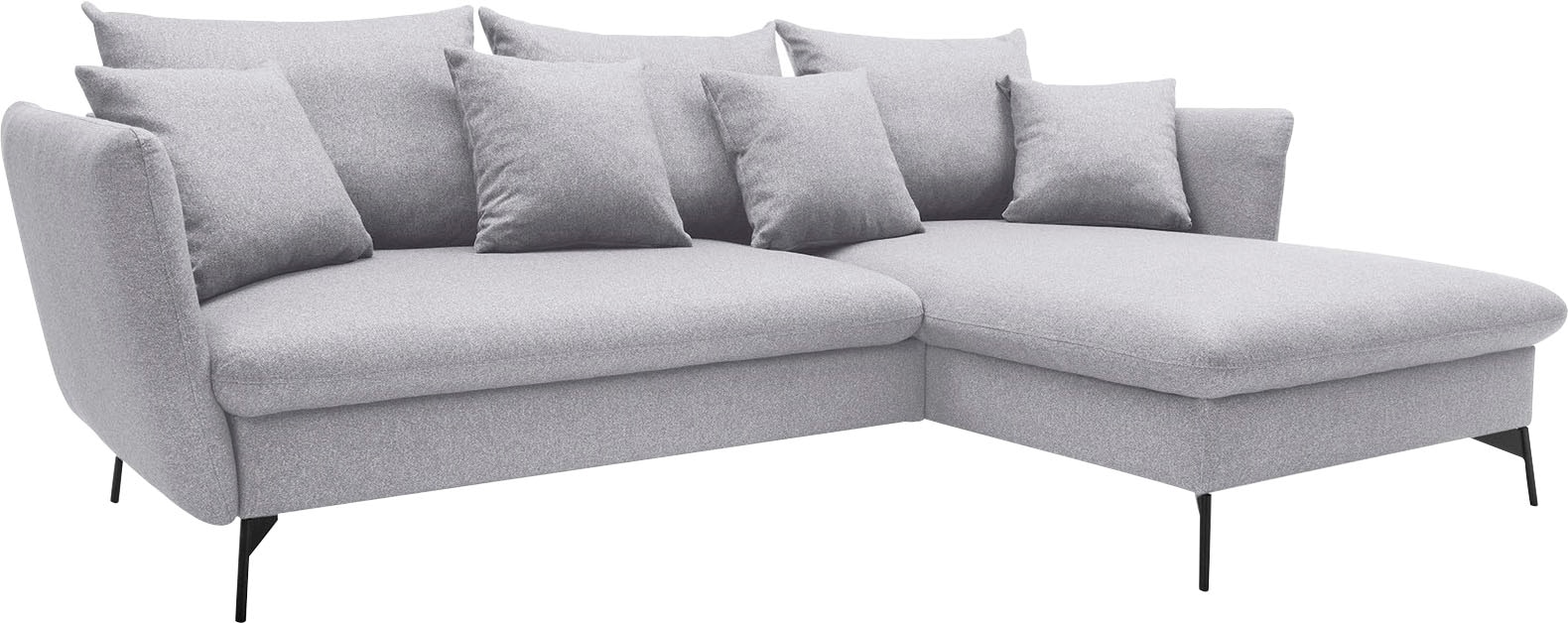 andas Ecksofa »LIVORNO,258 cm, L-Form,«, Schlaffunktion u. Bettkasten (139/ günstig online kaufen