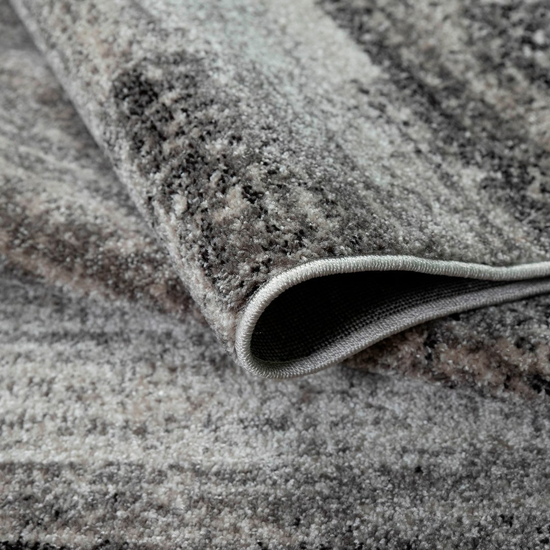 my home Teppich »Beldre«, rechteckig, 9 mm Höhe, mit besonders weichem Flor, Kurzflor, modernes Design, mit Bordüre