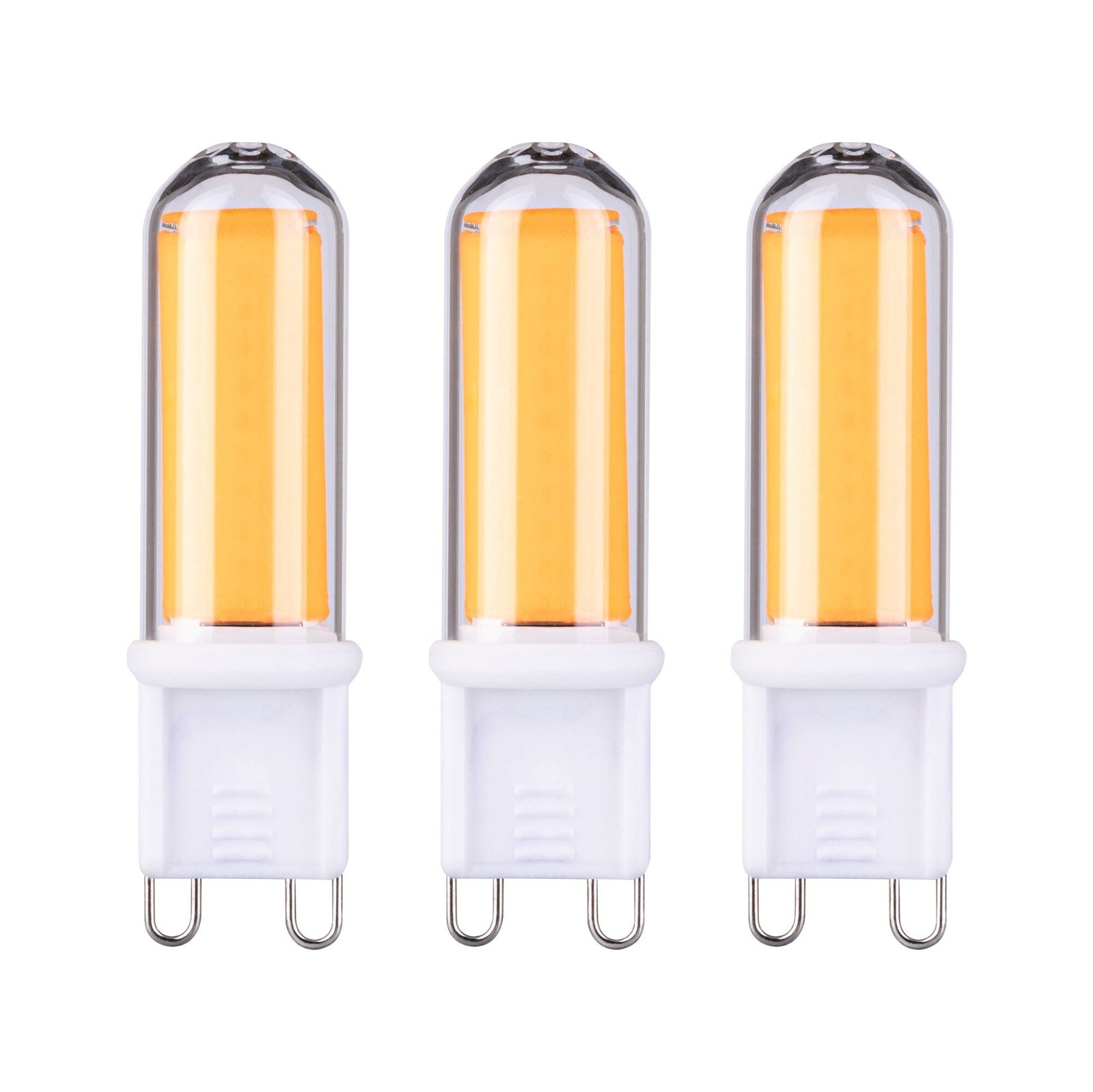 LED-Leuchtmittel »Stiftsockel 3er Pack Glas G9 470lm 4,6W 2700K 230V«, Warmweiß