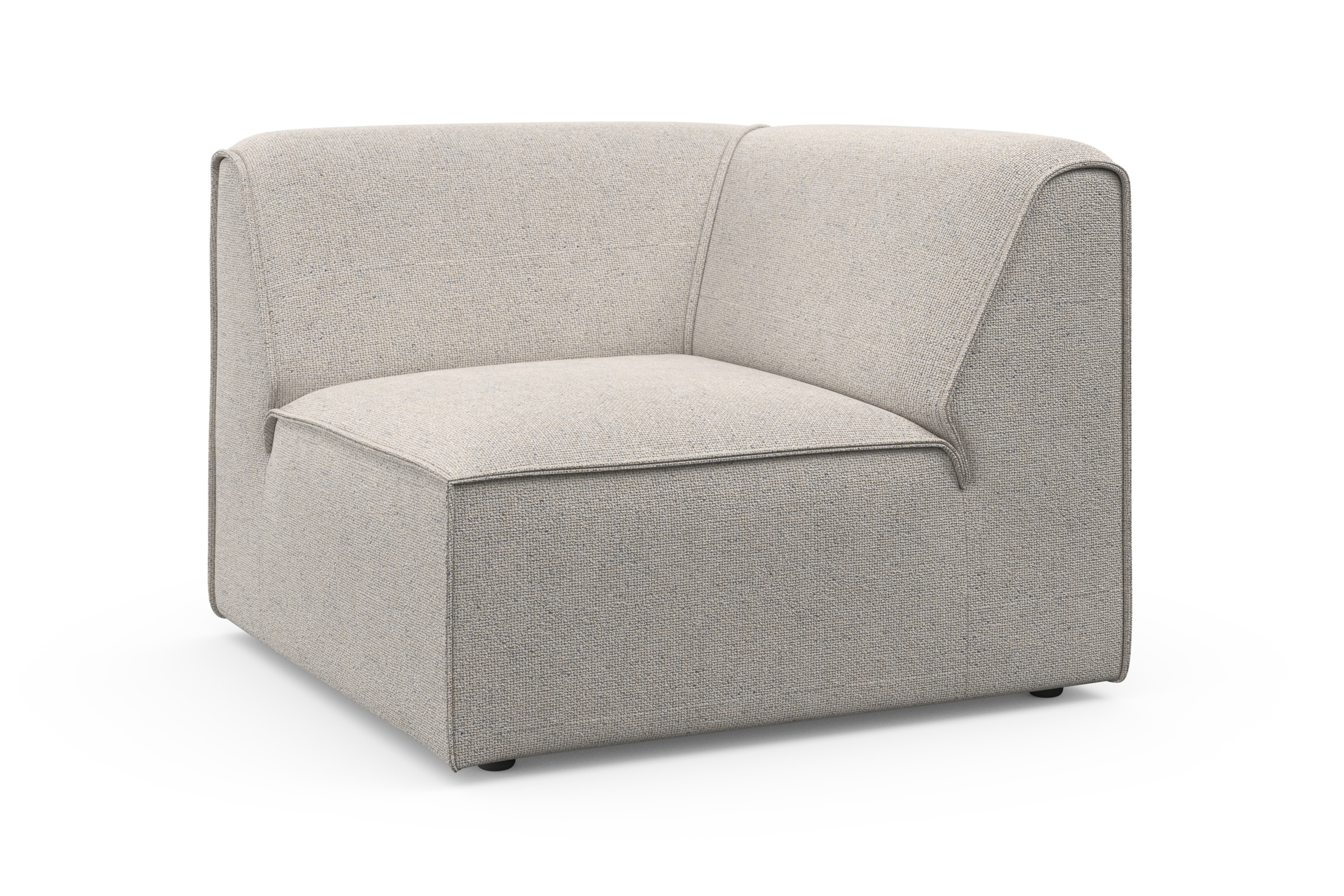 OTTO home Sofa-Eckelement »Merid, Sofaelement, Maße B/T/H: 97/97/46 cm« als günstig online kaufen