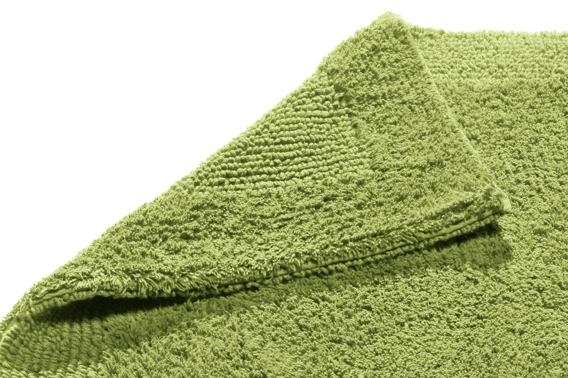 my home Badematte »Kapra, Badvorleger, Badezimmer Teppich«, beidseitig nutzbar-fußbodenheizungsgeeignet-strapazierfähig, mit Bordüre, Badteppich, Badematte