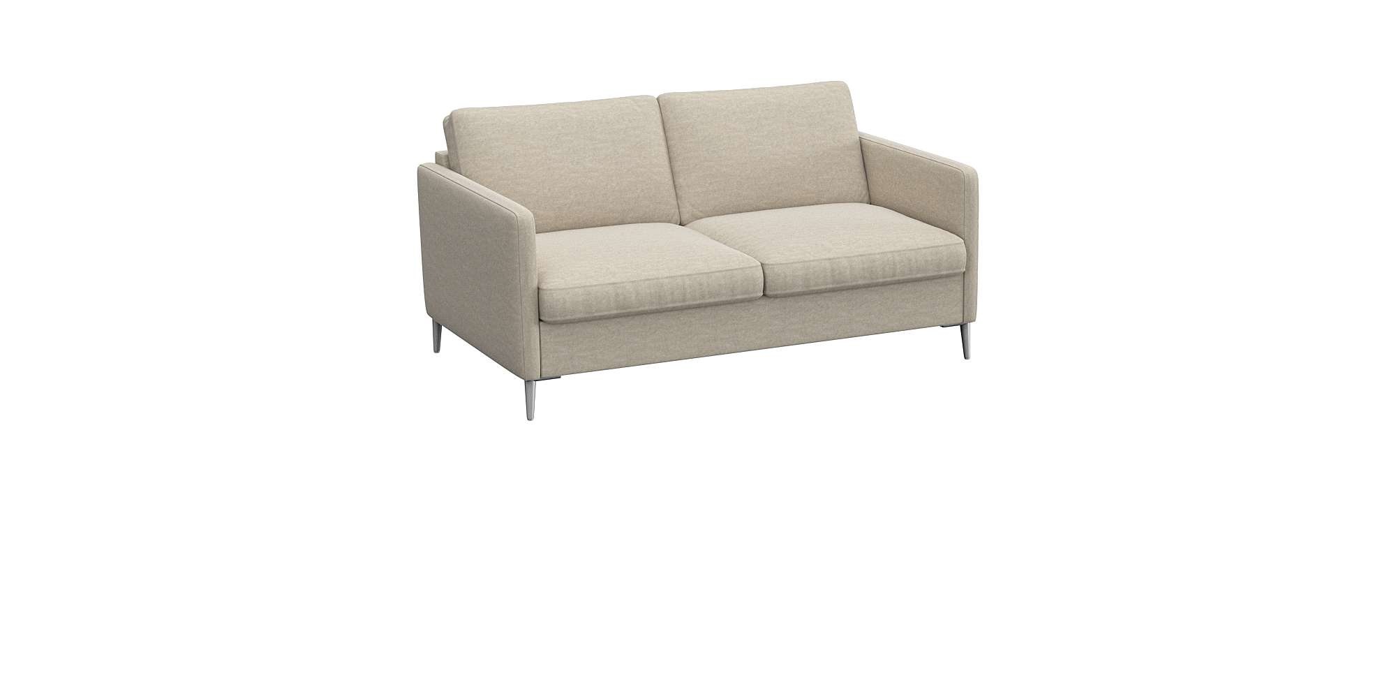 FLEXLUX 2-Sitzer »Fiore, super Sitzkomfort durch Kaltschaum im Sitz« schmal günstig online kaufen