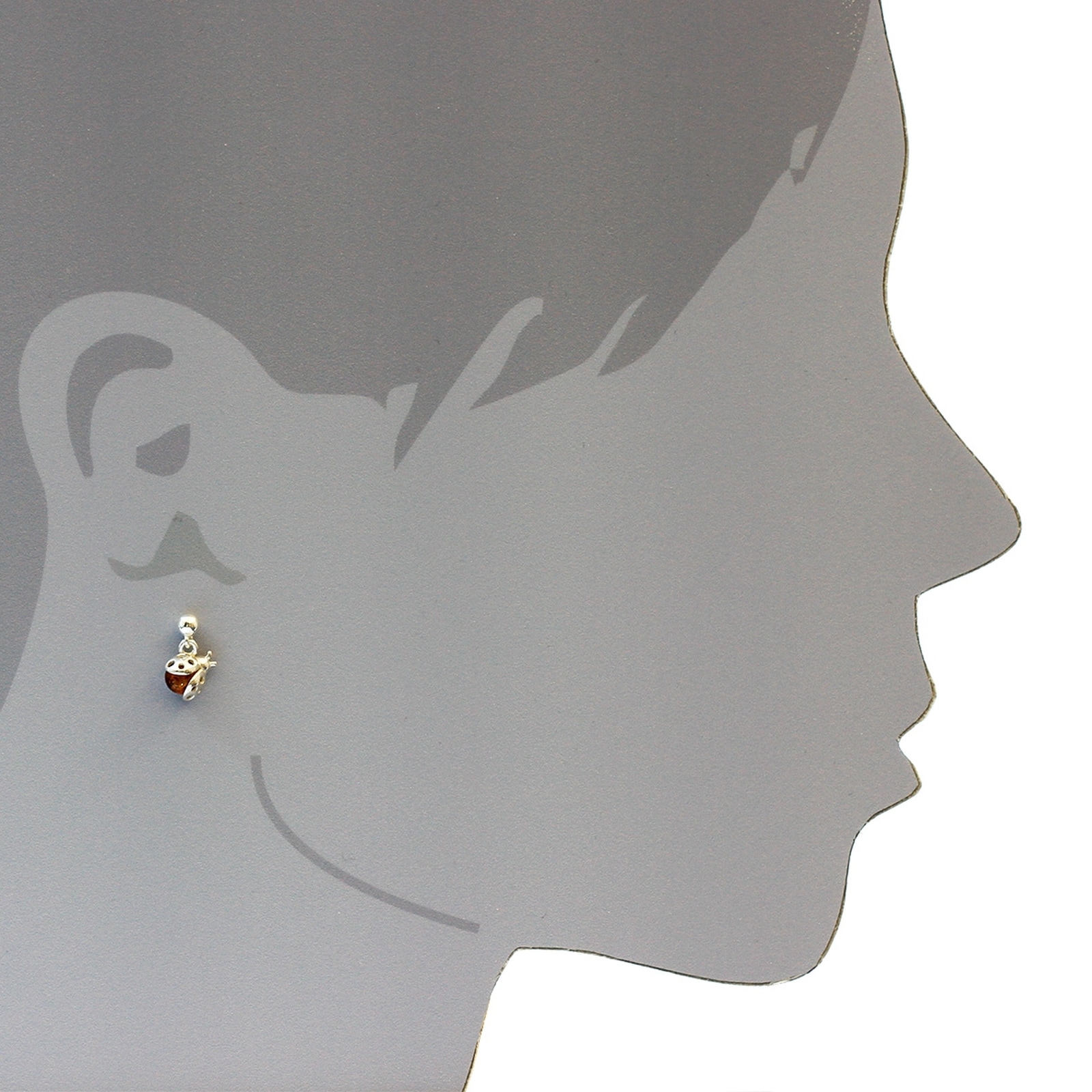 OSTSEE-SCHMUCK Paar Ohrhänger »Ostsee-Schmuck Ohrhänger Marienkäfer Ohrhänger Marienkäfer«