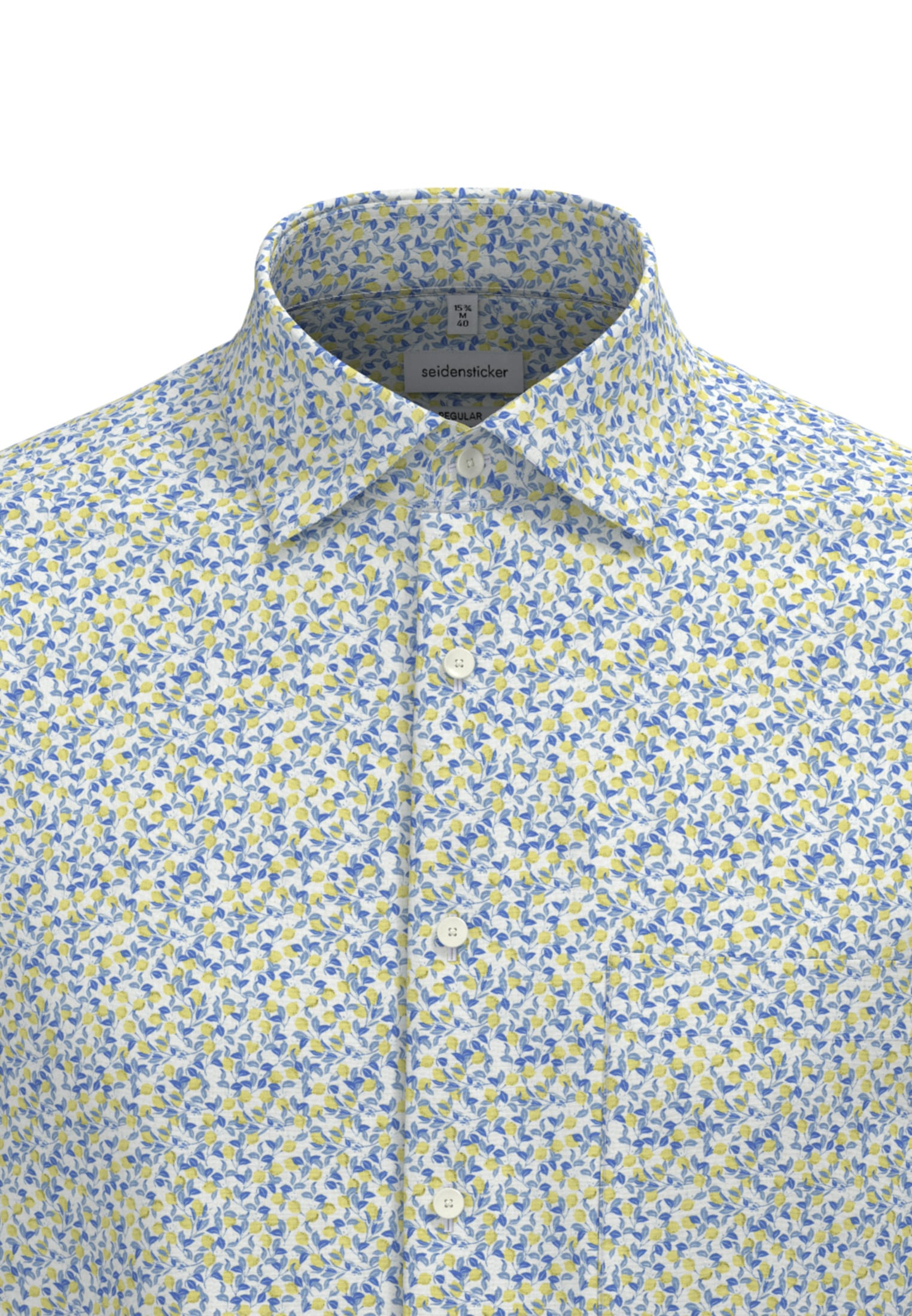 seidensticker Businesshemd »Regular« Regular 1/1 Kentkragen Druck