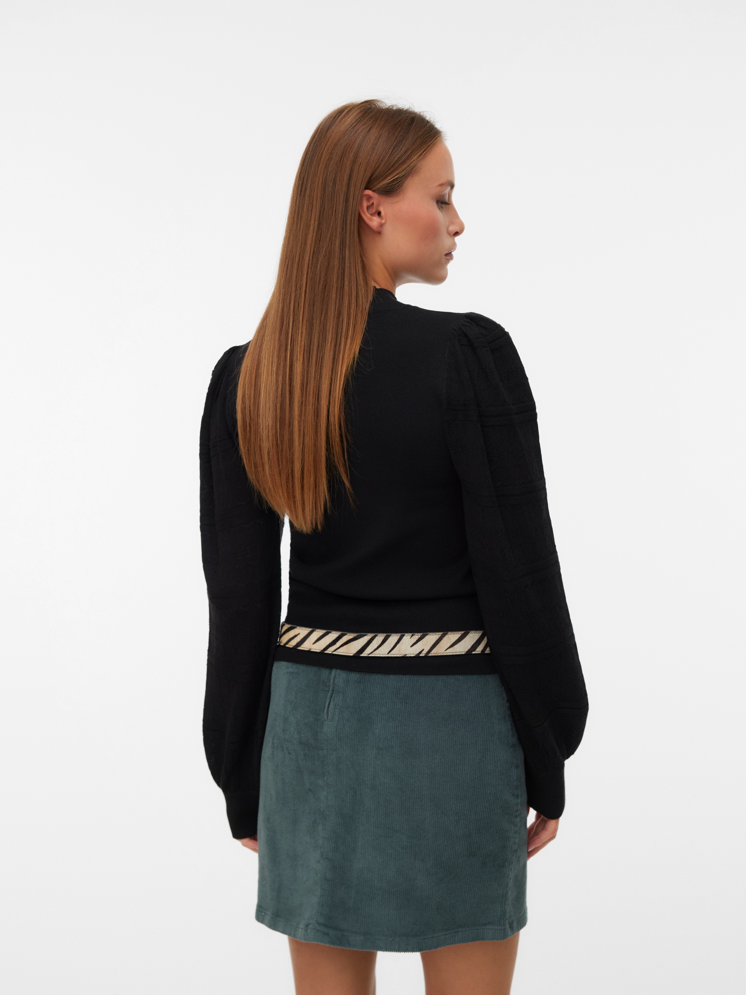 Vero Moda Strickpullover »VMNEWLIMONE LS HIGHNECK PULLOVER BOO«