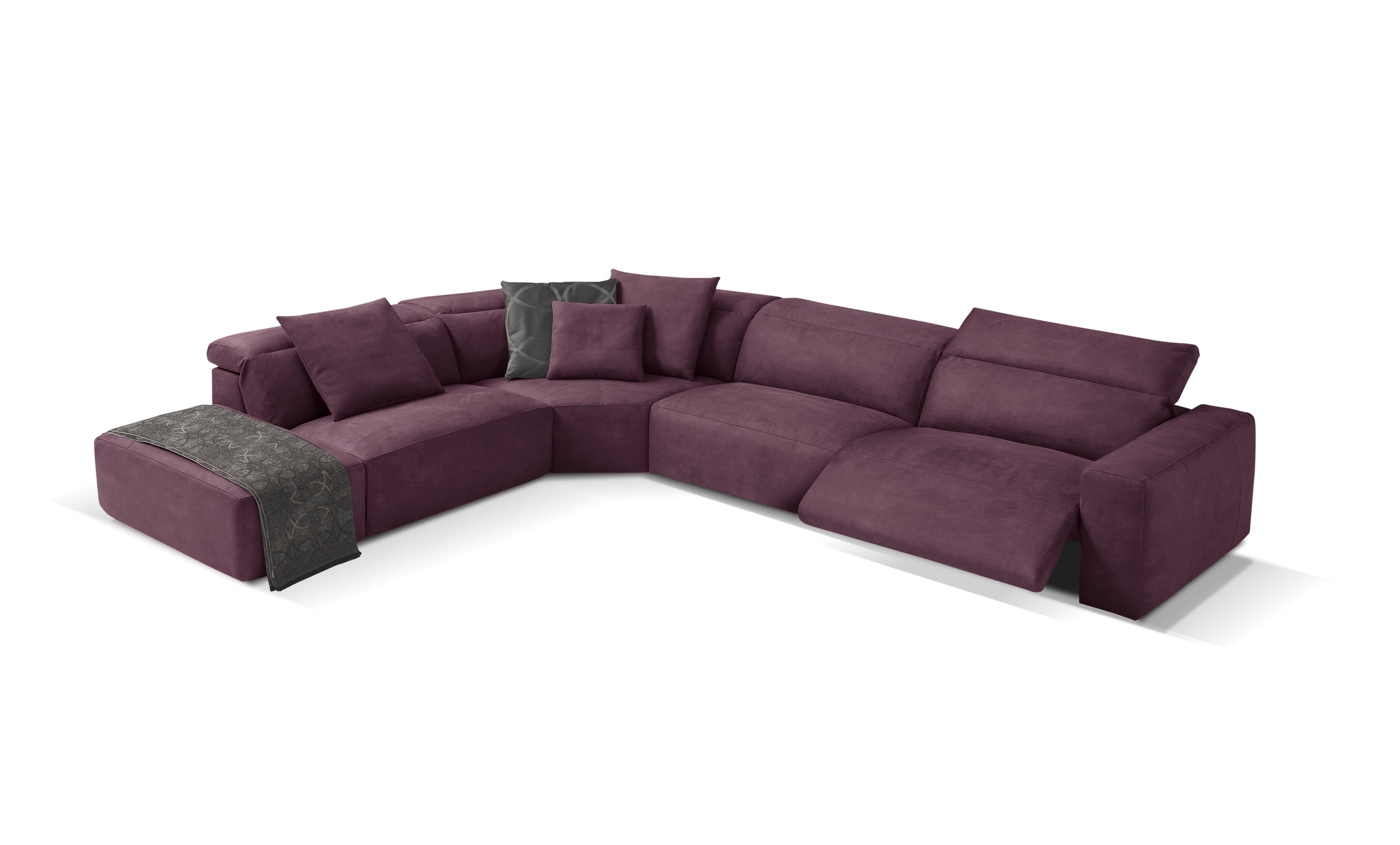 Egoitaliano Ecksofa »Beverly, extravangantes Designsofa mit erstklassigem S günstig online kaufen