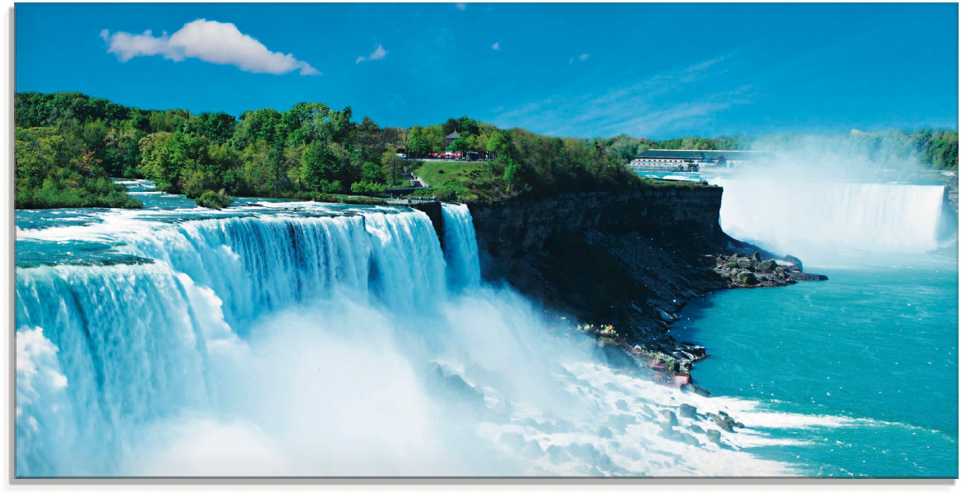 Artland Glasbild »Niagara« Gewässer 1 Stk. tlg. in verschiedenen Größen günstig online kaufen