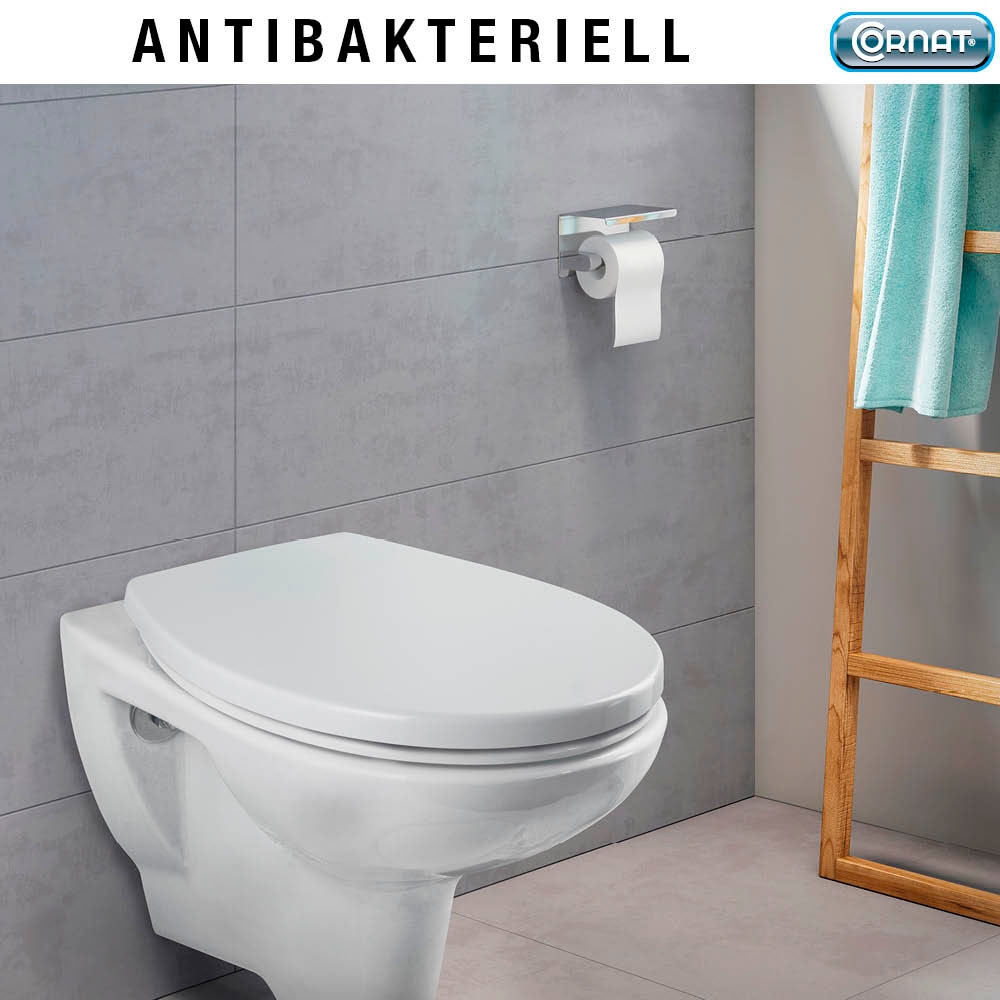 CORNAT WC-Sitz »PREMIUM 10« ergonomisches Design, mit Soft-Close-Funktion