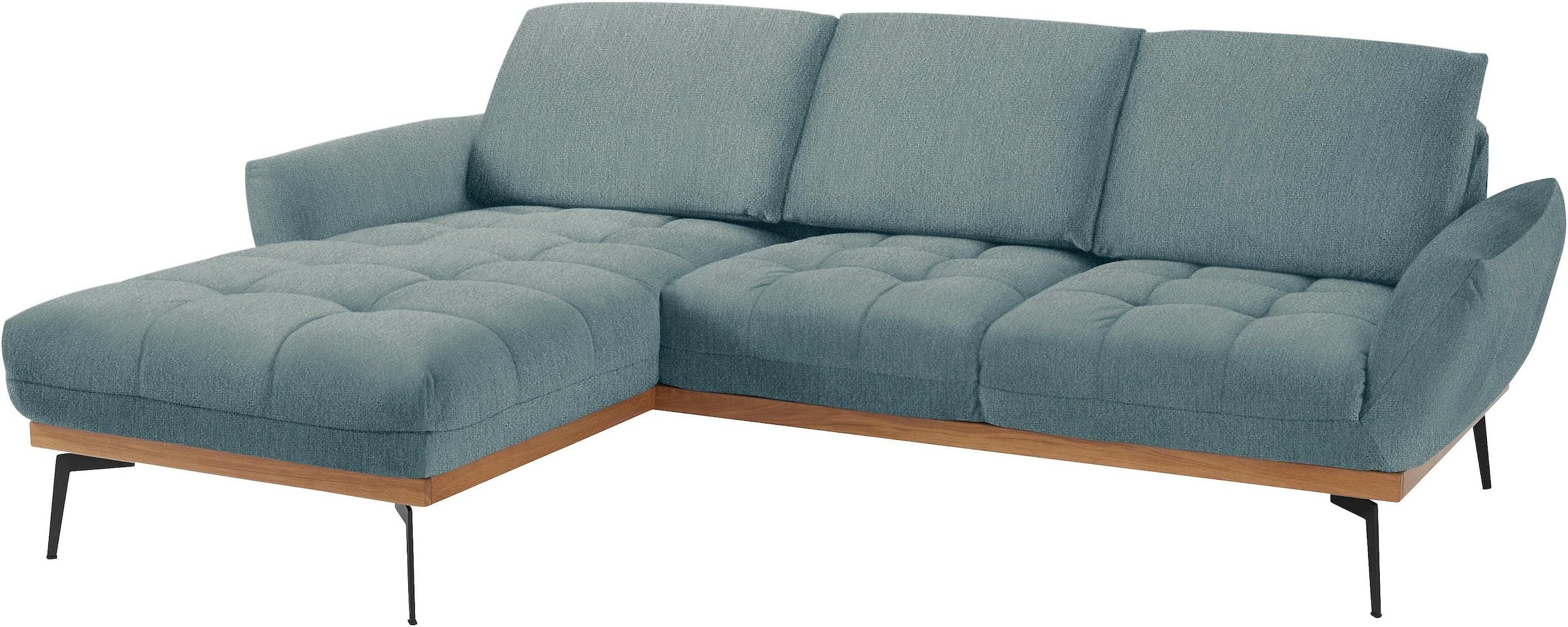 exxpo - sofa fashion Ecksofa »Palic, inkl. Rückenverstellung, bequem, elega günstig online kaufen