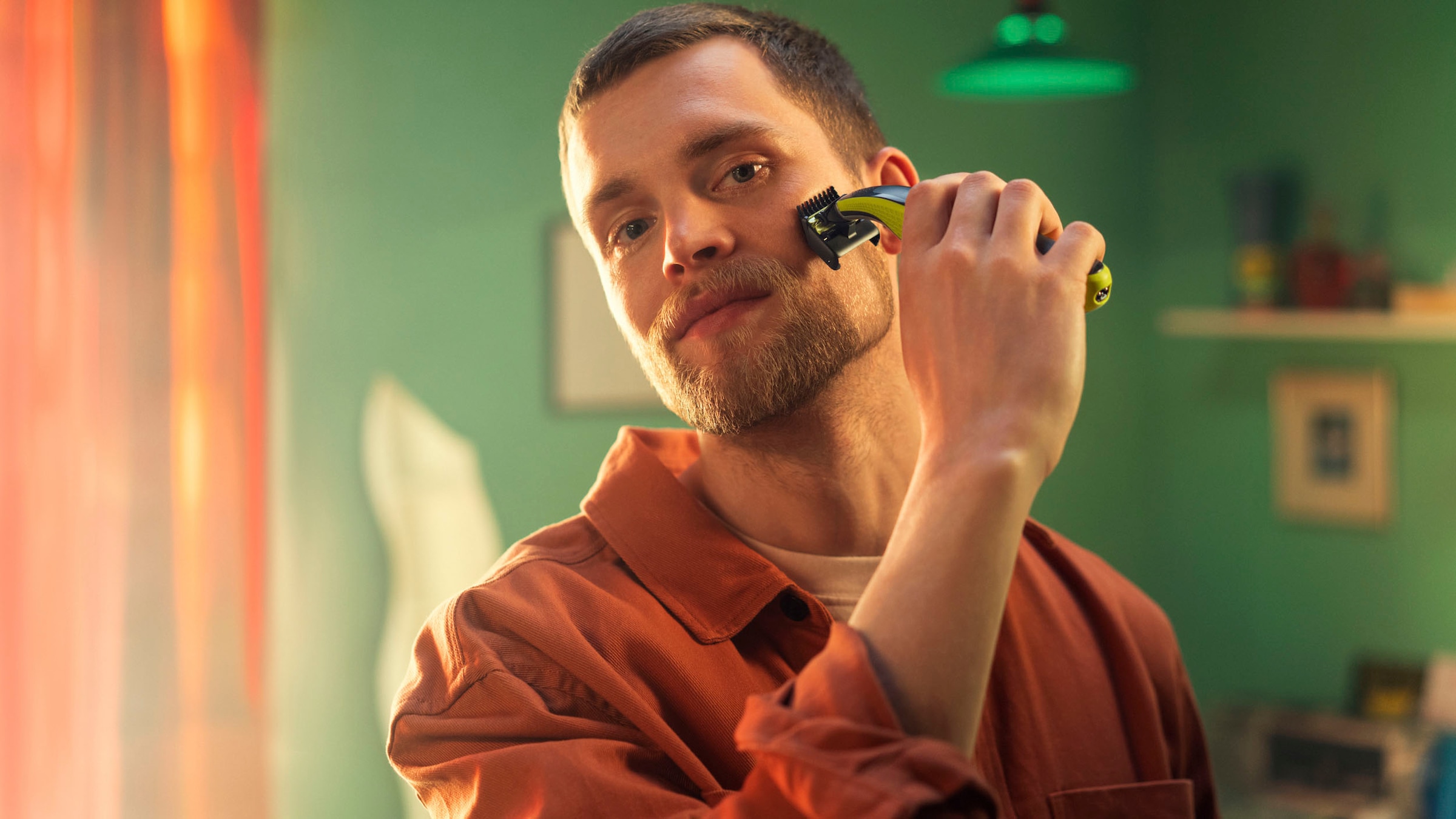 Philips Ersatzscherteile »OneBlade 360«, (4 St.), nass und trocken einsetzbar, hält bis zu 4 Monate