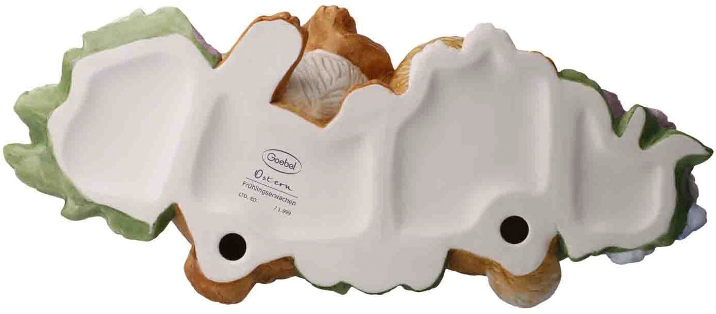 Goebel Osterhase »Frühlingserwachen«, Sammelfigur, Hasenpaar mit Blumen