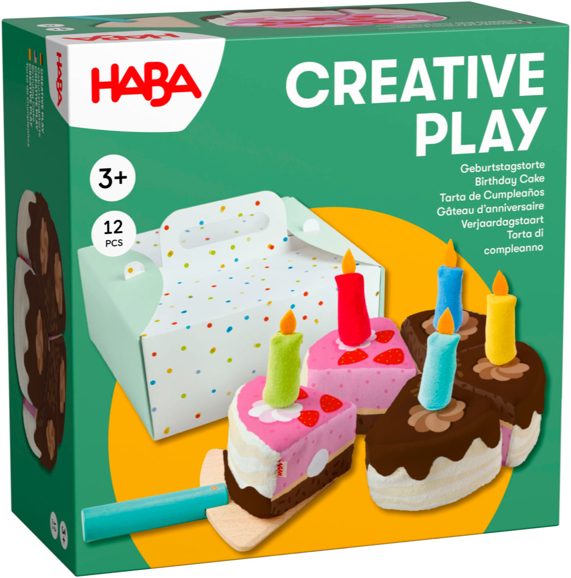 Haba Spiellebensmittel »Creative Play - Geburtstagstorte«