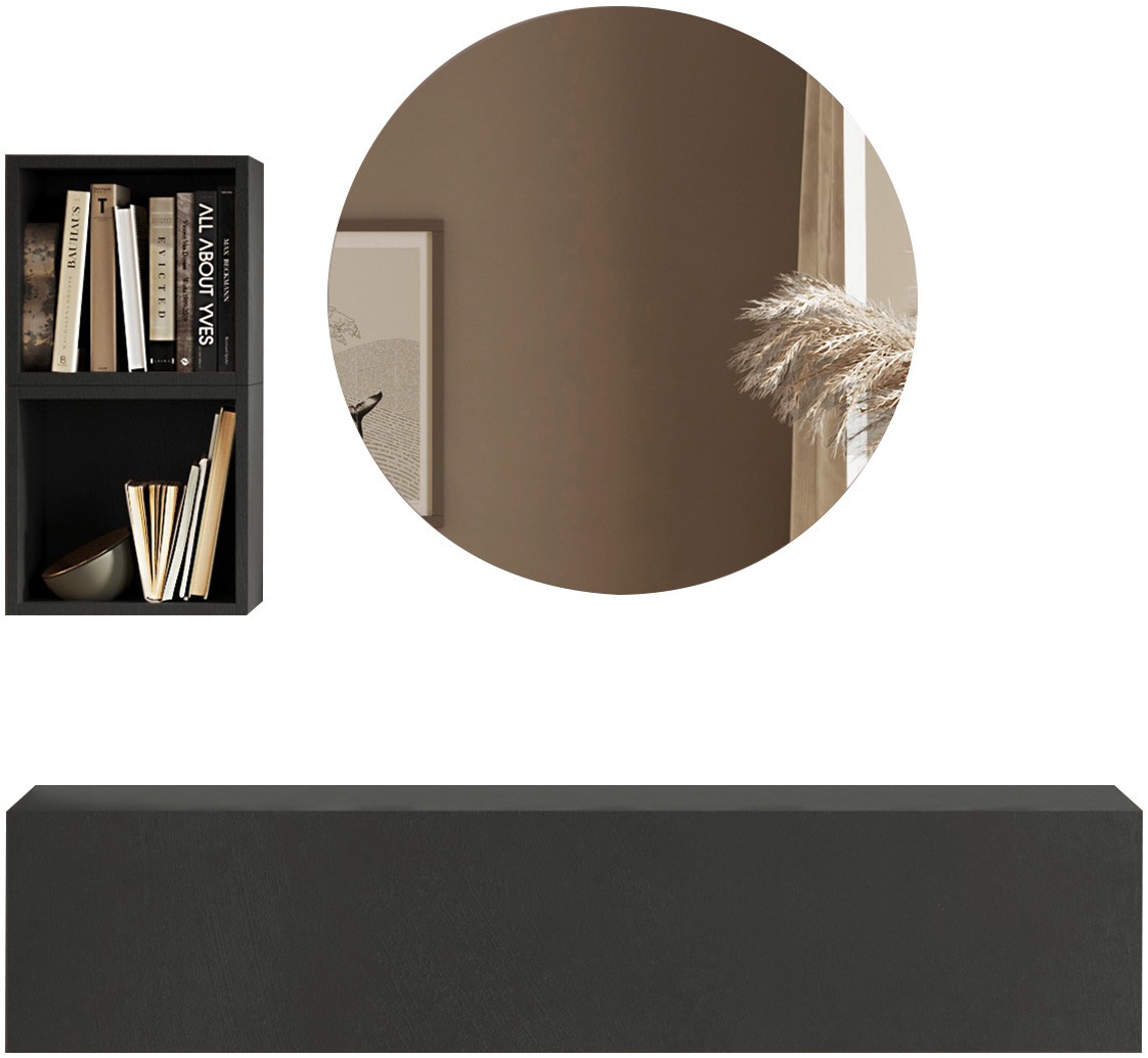 INOSIGN Garderoben-Set »INFINITY, 3tlg. Breite 138 cm, Höhe variabel, moder günstig online kaufen