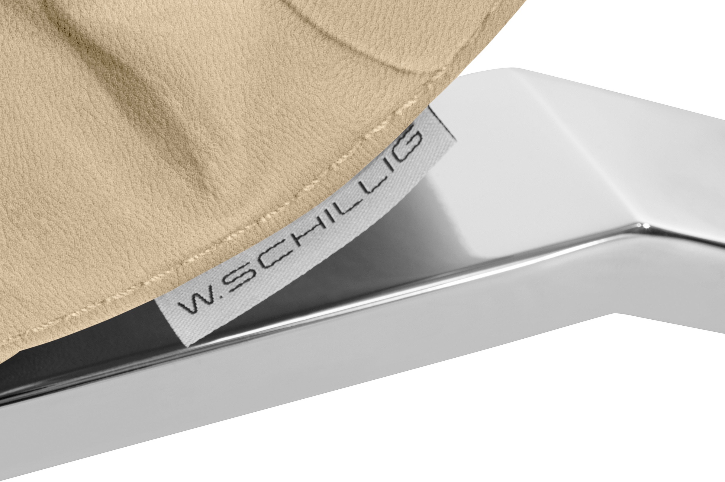 W.SCHILLIG Relaxliege »daily dreams«, Funktionsliege wahlweise mit Motor, Gestell Chrom, Breite 75 cm