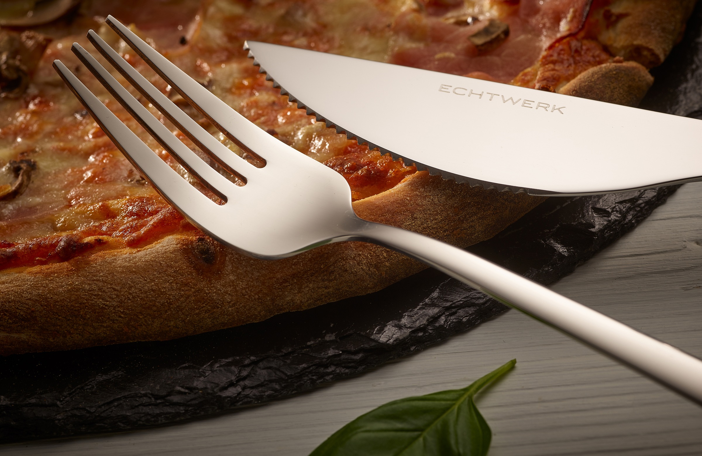 ECHTWERK Besteck-Set »Angelini«, (Set, 8 tlg.), für Pizza, Quiche, Flammkuchen