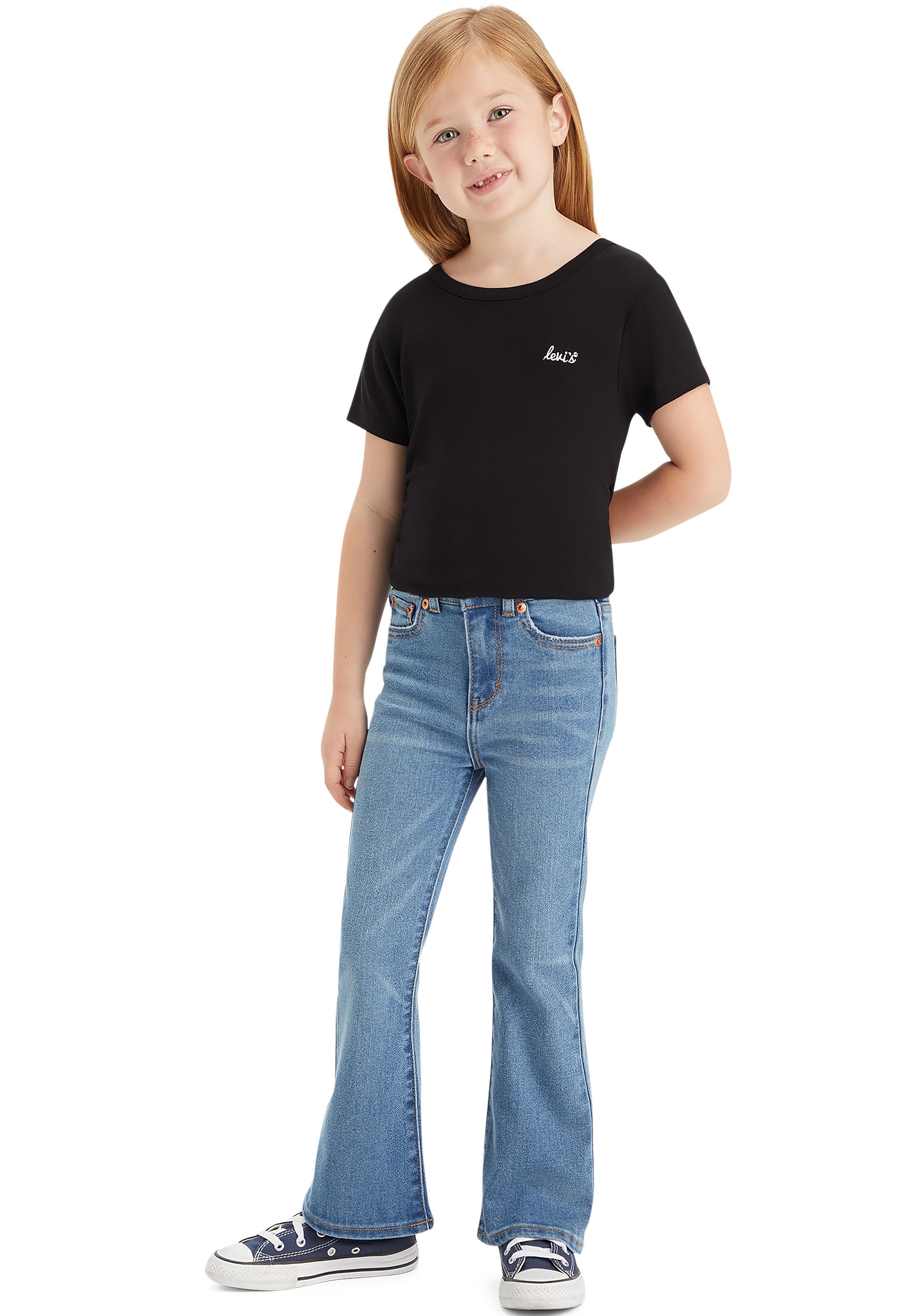 Levi's® Kids Bootcut-Jeans »LVG 726 HIGH RISE FLARE JEANS«, for GIRLS
