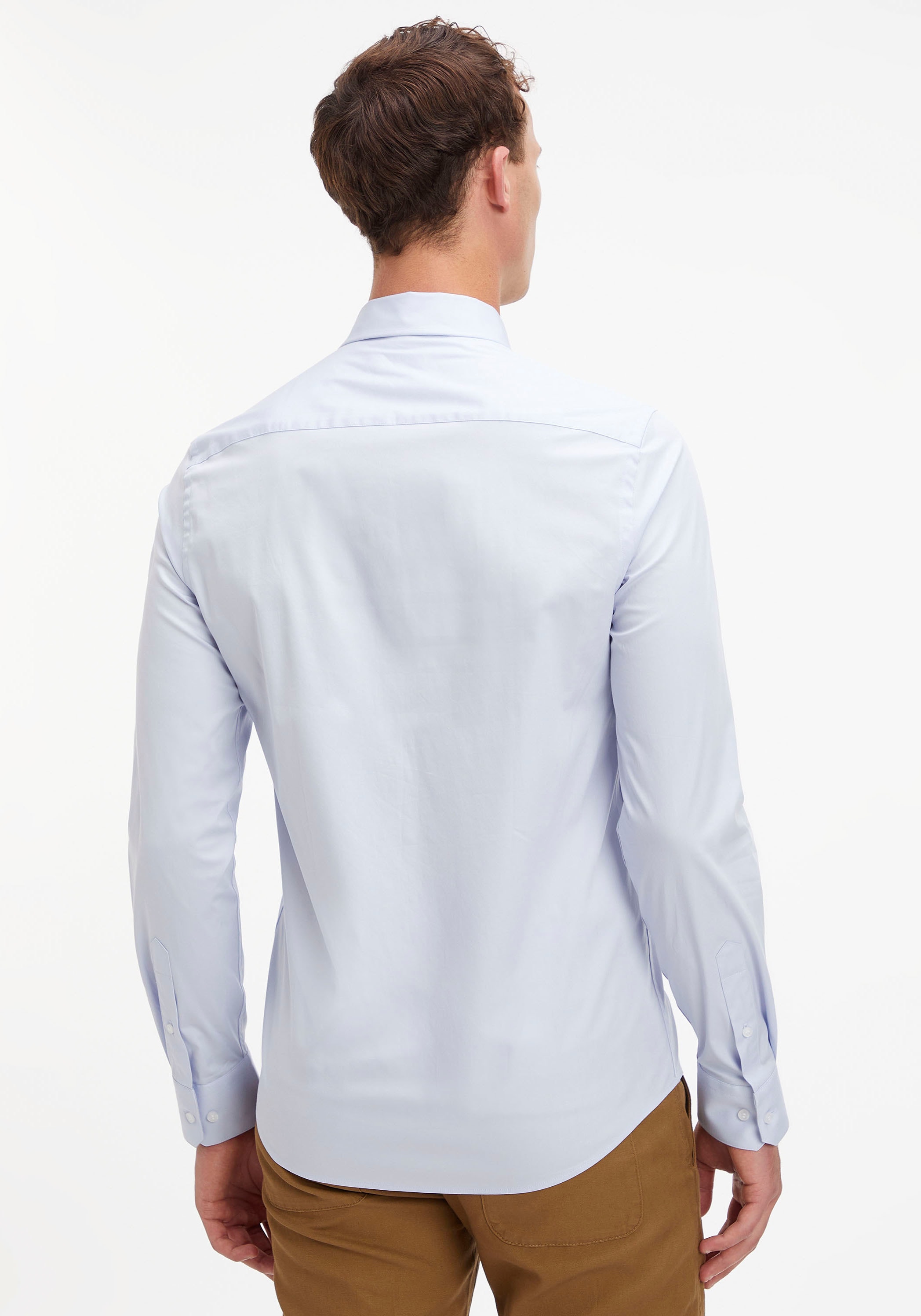 Calvin Klein Businesshemd »STRETCH POPLIN SLIM SHIRT«, mit Calvin Klein  Logo auf der Brust bestellen | Klassische Hemden