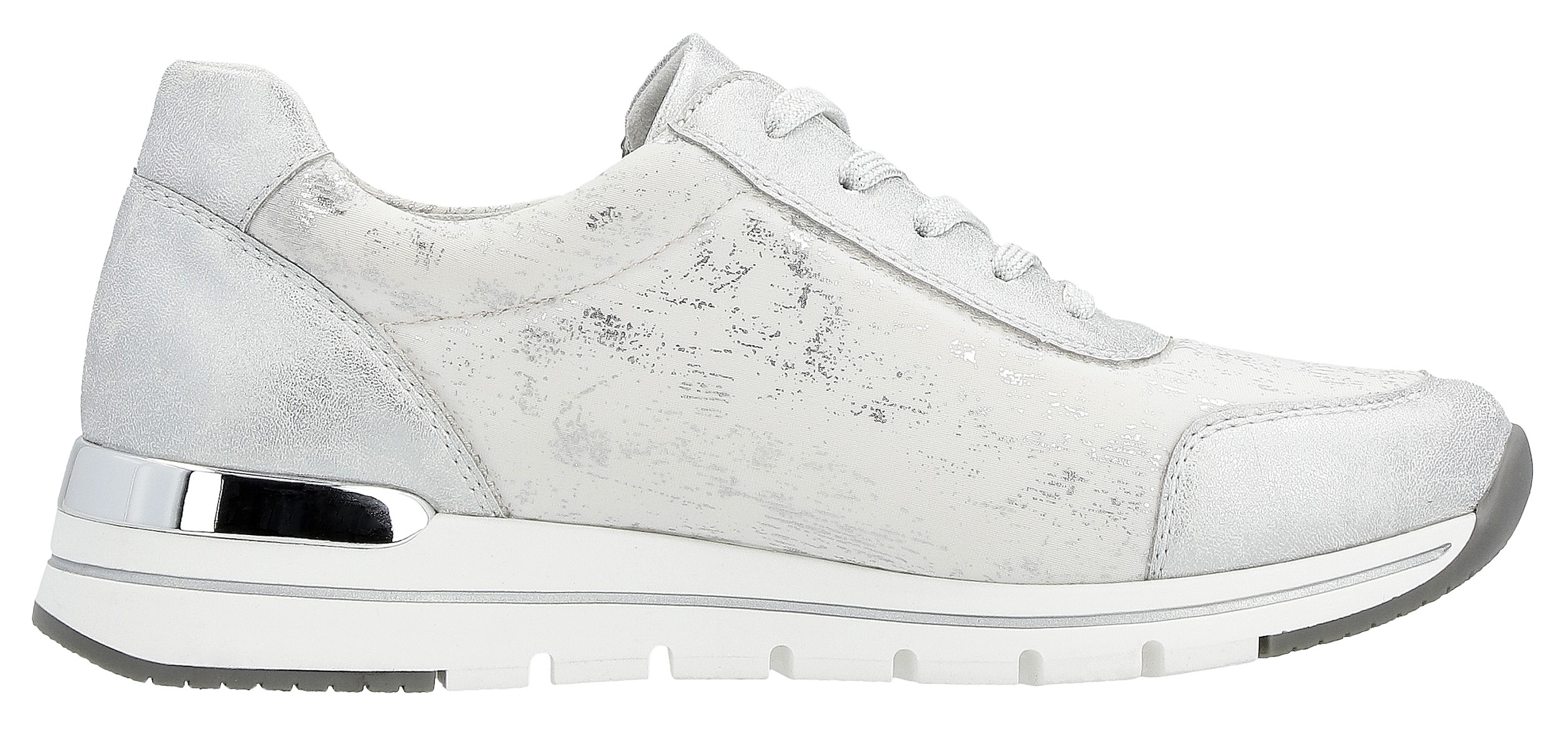 Remonte Keilsneaker  mit seitlichem Reißverschluss, Freizeitschuh, Halbschuh, Schnürschuh