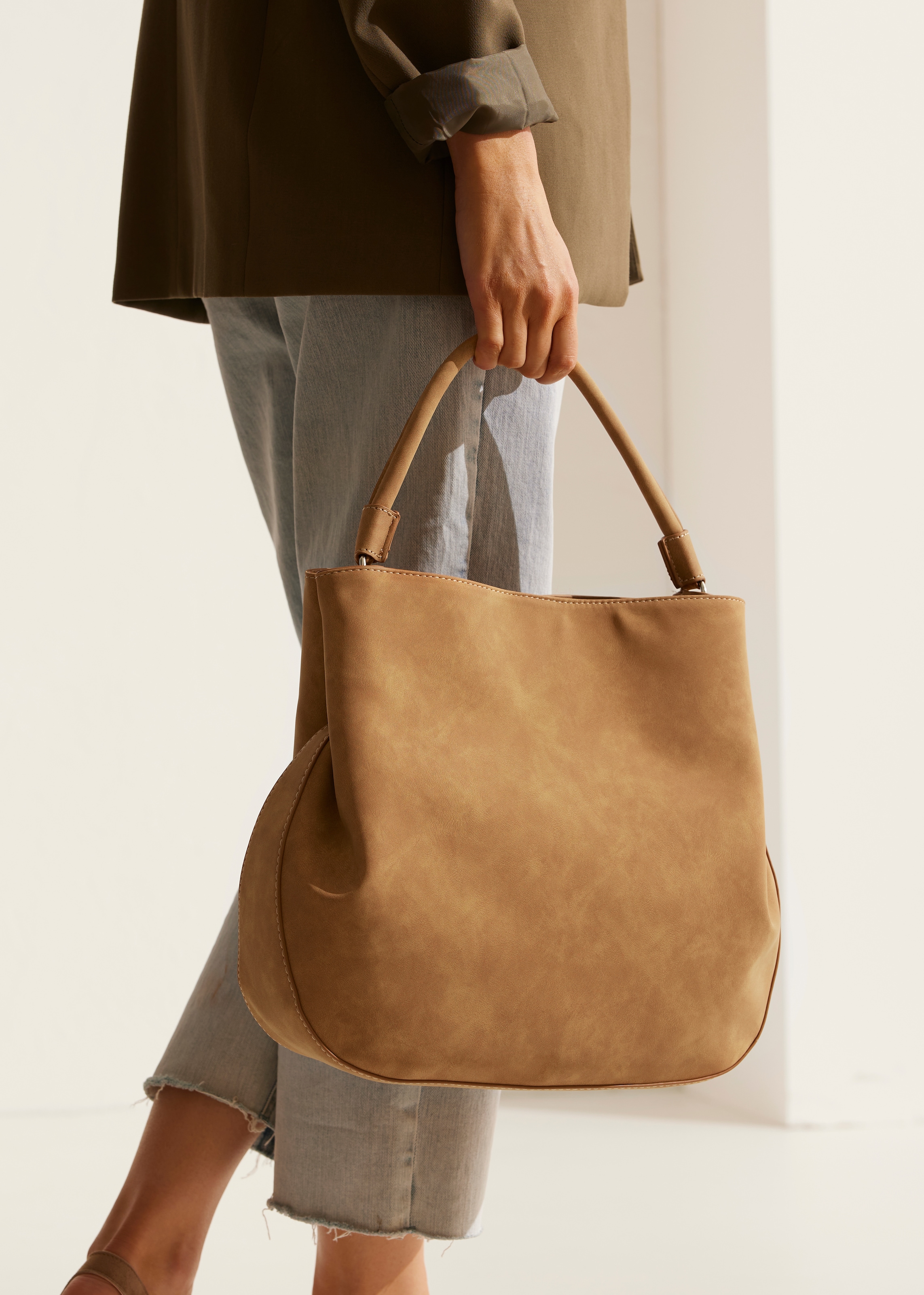 Vivance Handtasche »Umhängetasche«, Schultertasche, Henkeltasche im Western-Look, Crossbody Bag VEGAN