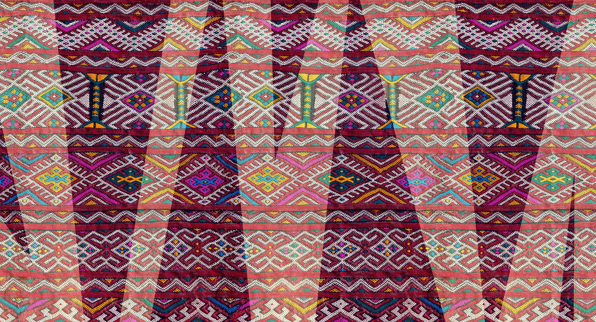 Architects Paper Fototapete »Atelier 47 Carpet Pattern 3« gestreift glatt V günstig online kaufen