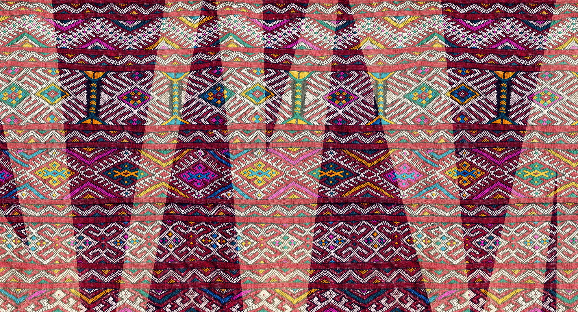 Architects Paper Fototapete »Atelier 47 Carpet Pattern 3« gestreift glatt V günstig online kaufen