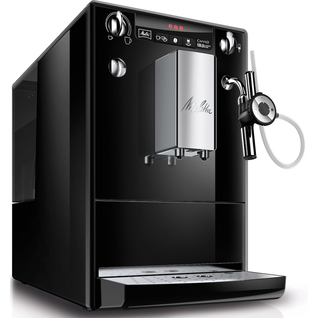 Melitta Kaffeevollautomat »Solo® & Perfect Milk E 957-201, schwarz«