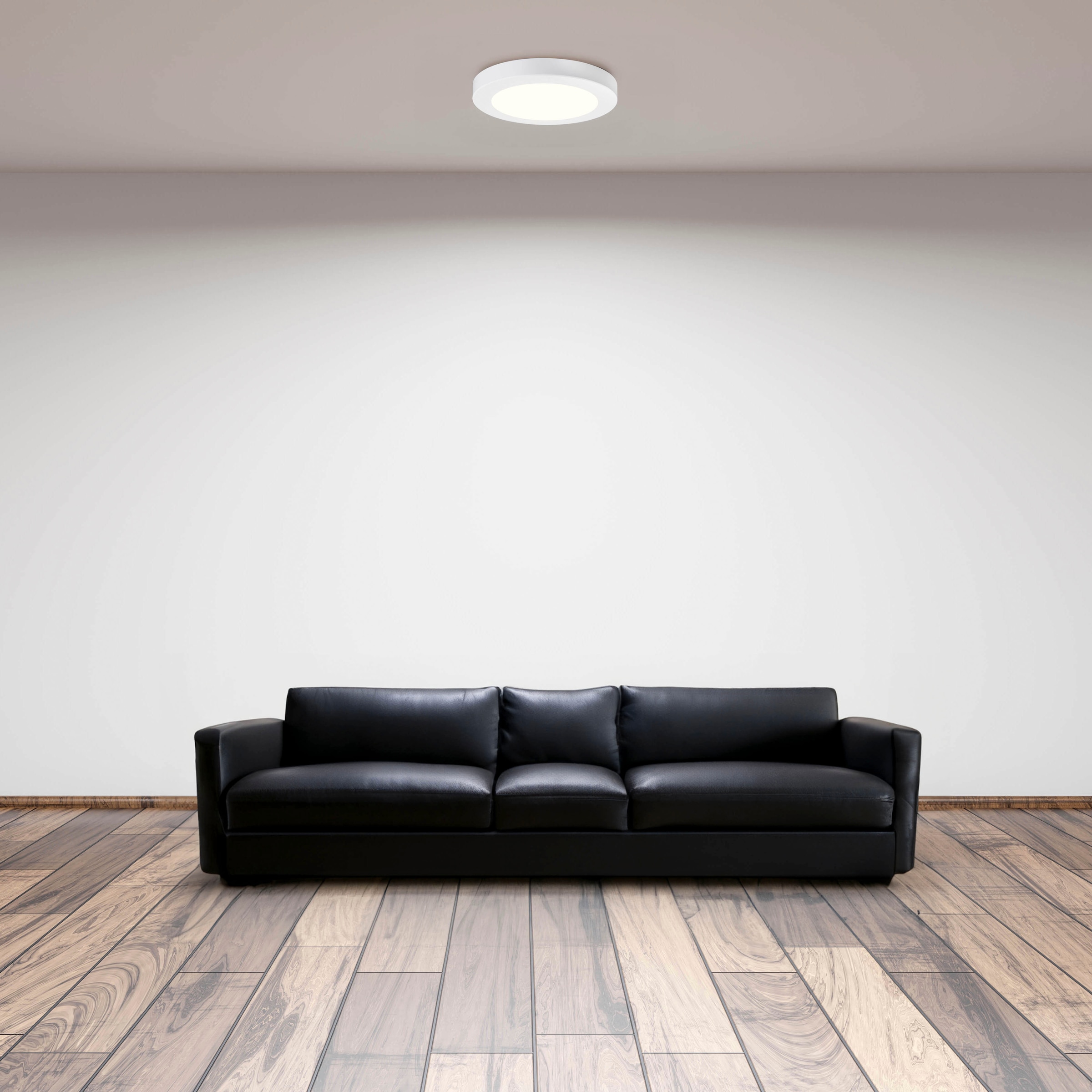 näve LED Deckenleuchte »Bonus«, 1 flammig, Leuchtmittel LED-Modul | LED fest integriert, Ein- oder Aufbau flexibel, CCT über Geräteschalter, D: 16,5cm