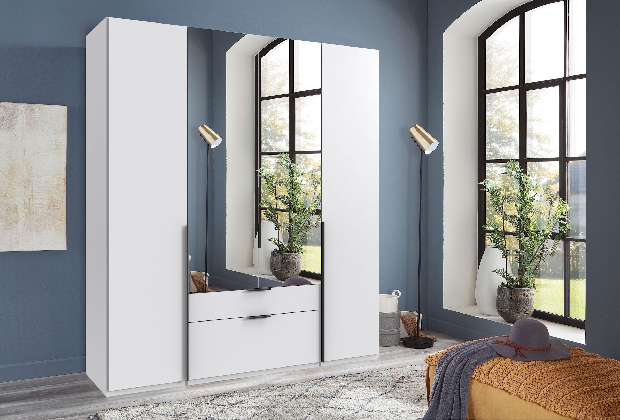 Wimex Drehtürenschrank »Mugano, 135 oder 180cm breit, 208 oder 236cm hoch, günstig online kaufen