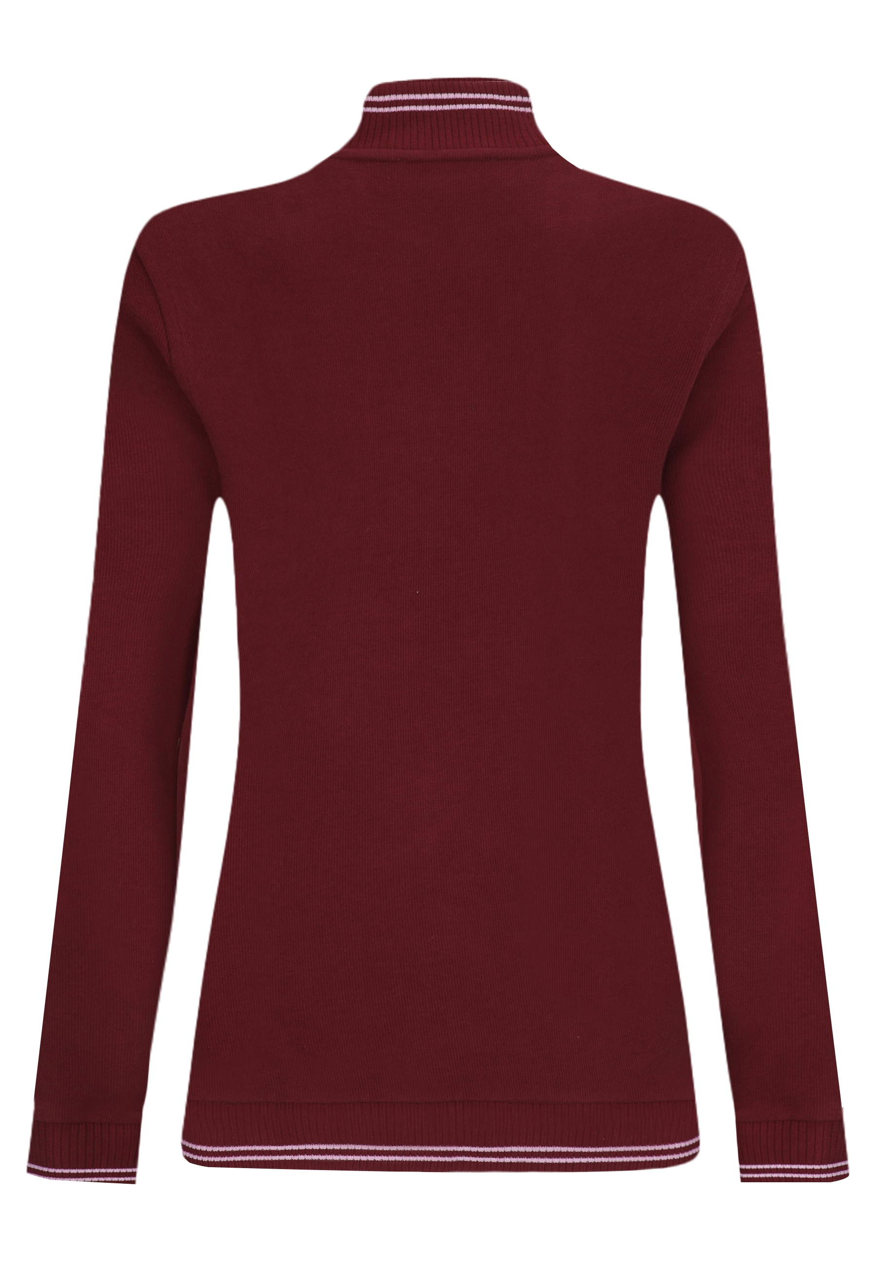 Felix Hardy Stehkragenpullover »Strickpullover mit halbem Reißverschluss«