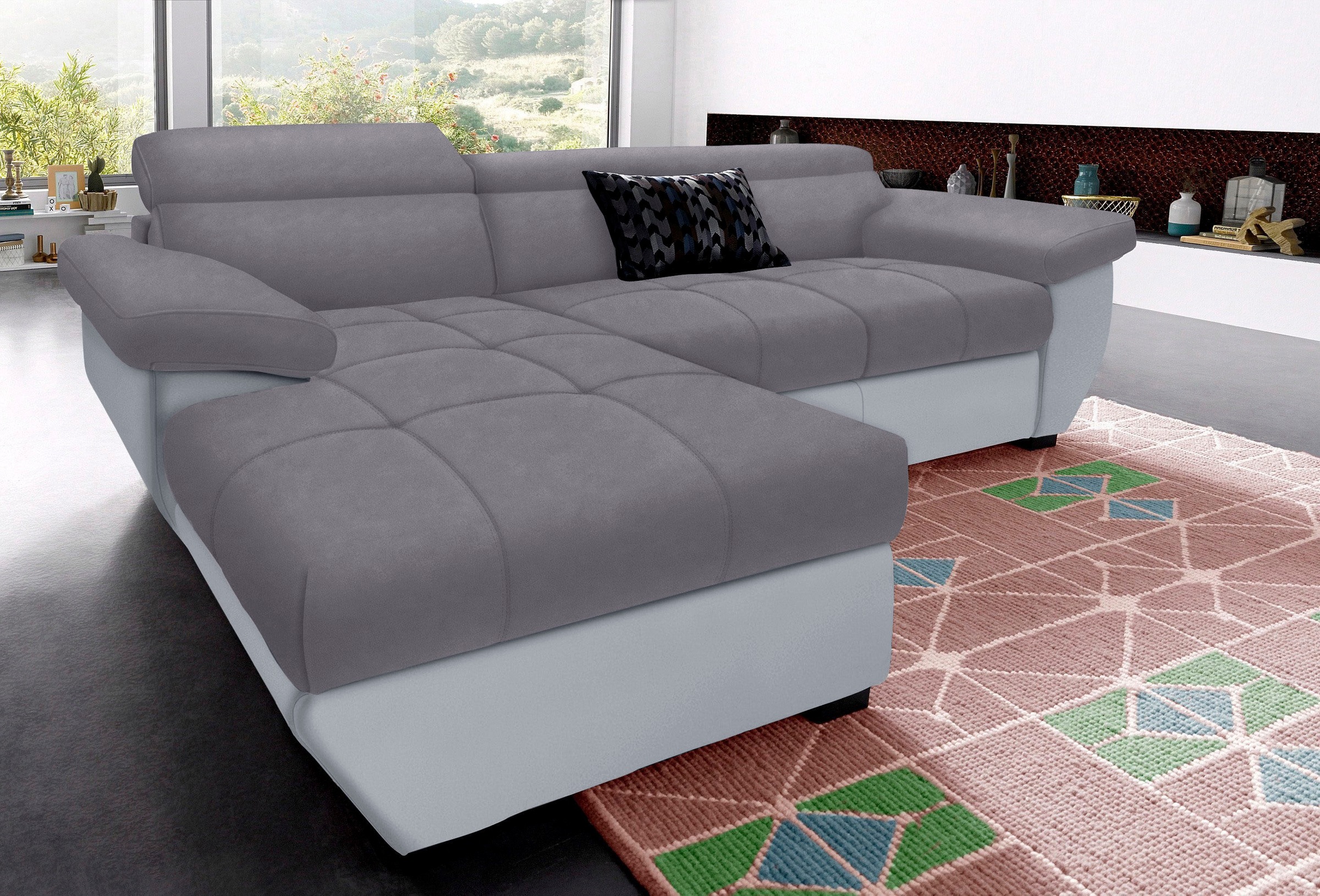 COTTA Polstergarnitur »Speedway L-Form«, (Set), Set bestehend aus: Ecksofa günstig online kaufen