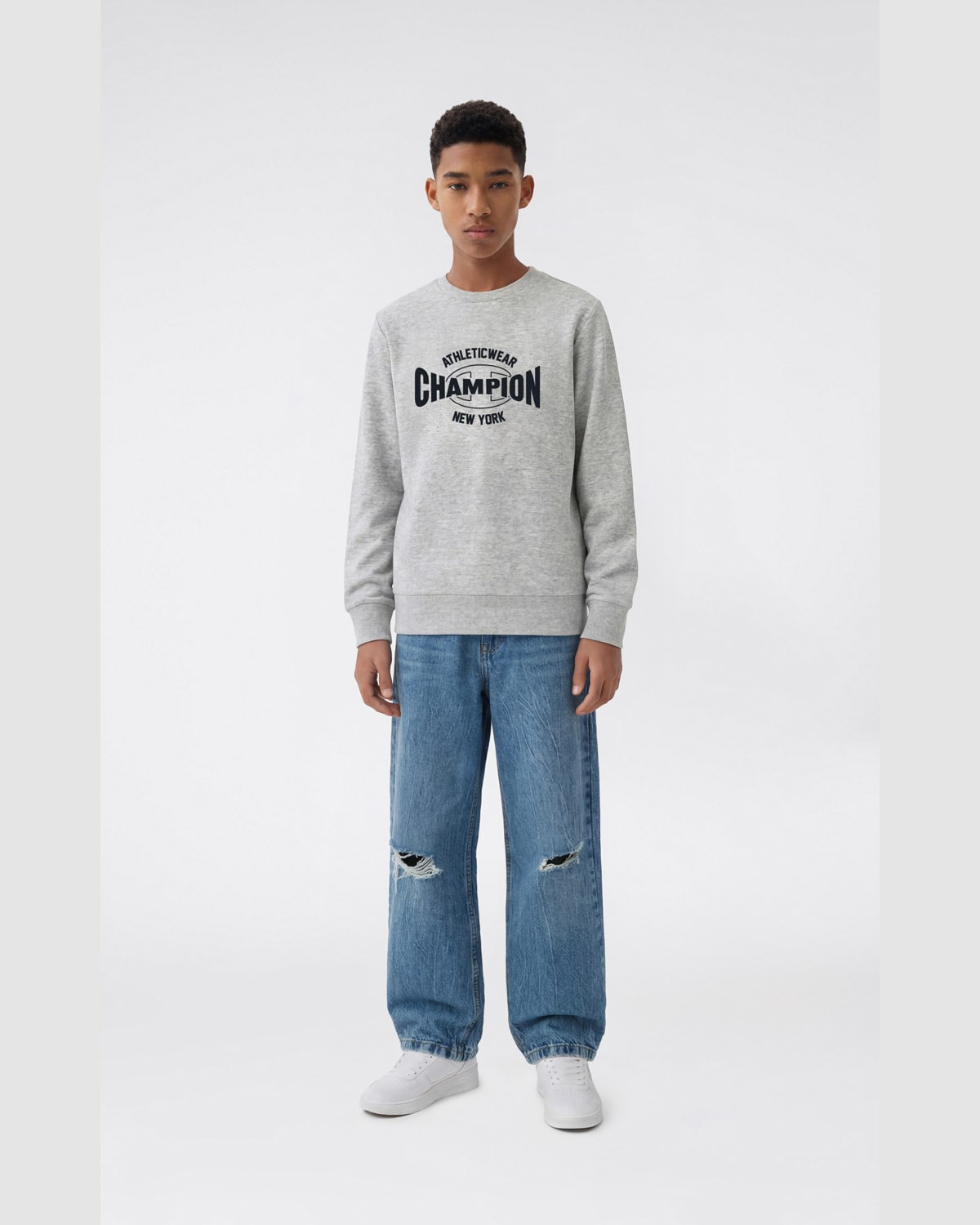 Champion Sweatshirt »SPORTWEAR CREWNECK Standard Fit«, für Kinder und Jugendliche
