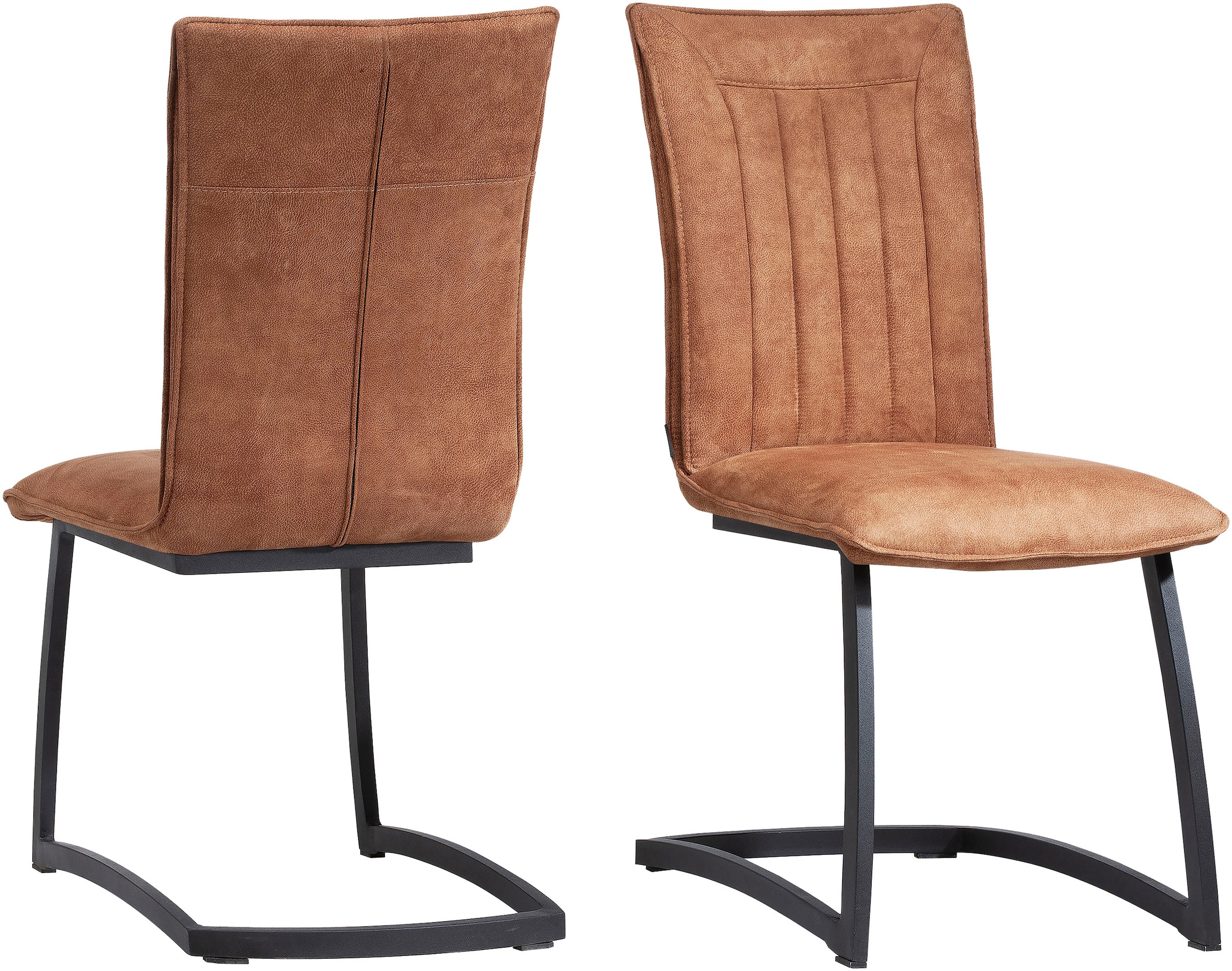 OMG Design Freischwinger »Amara«, (Set), 1 St., Stoff, Esszimmerstuhl, Küch günstig online kaufen