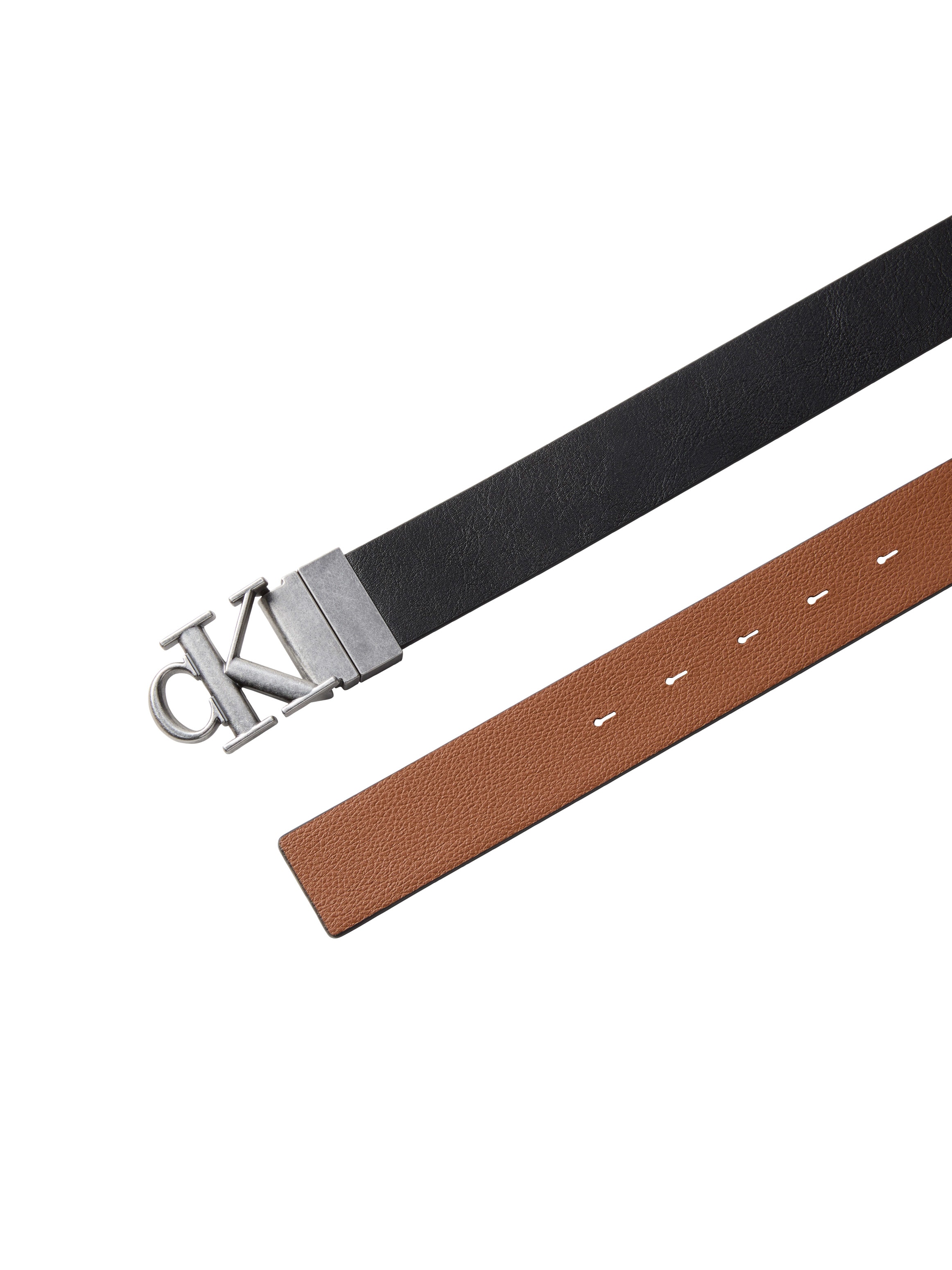 Calvin Klein Ledergürtel »CK BUCKLE TUMBLED 35MM ADJ/REV« Umkehrbar