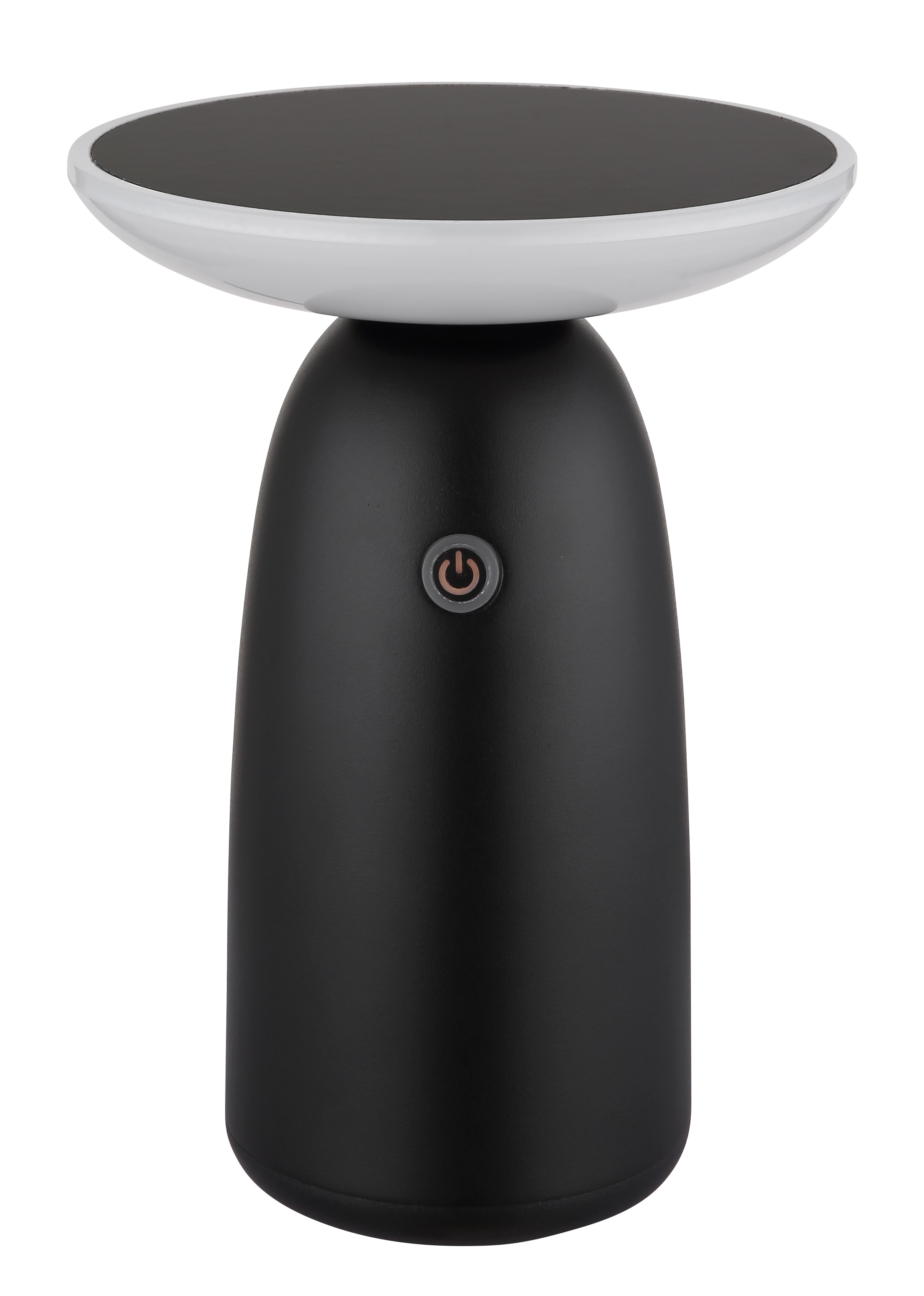 GLOBO LIGHTING LED Solarleuchte »SOLARLEUCHTE ALUMINIUM SCHWARZ MATT, 1XLED« LED-Modul 1 Stk. Warmweiß Solar Garten Terrasse Außenbeleuchtung Dekoleuchten