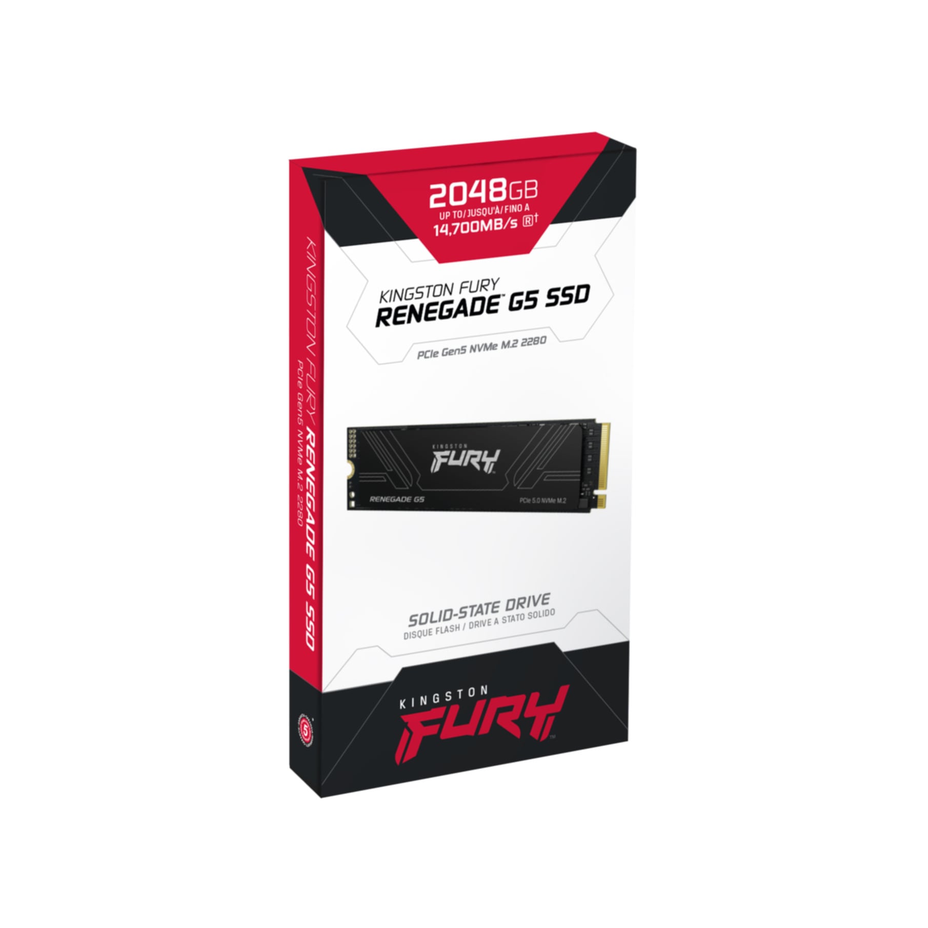 Kingston interne SSD »2T FURY RENEGADE G5 M.2 2280 NVMe SSD«