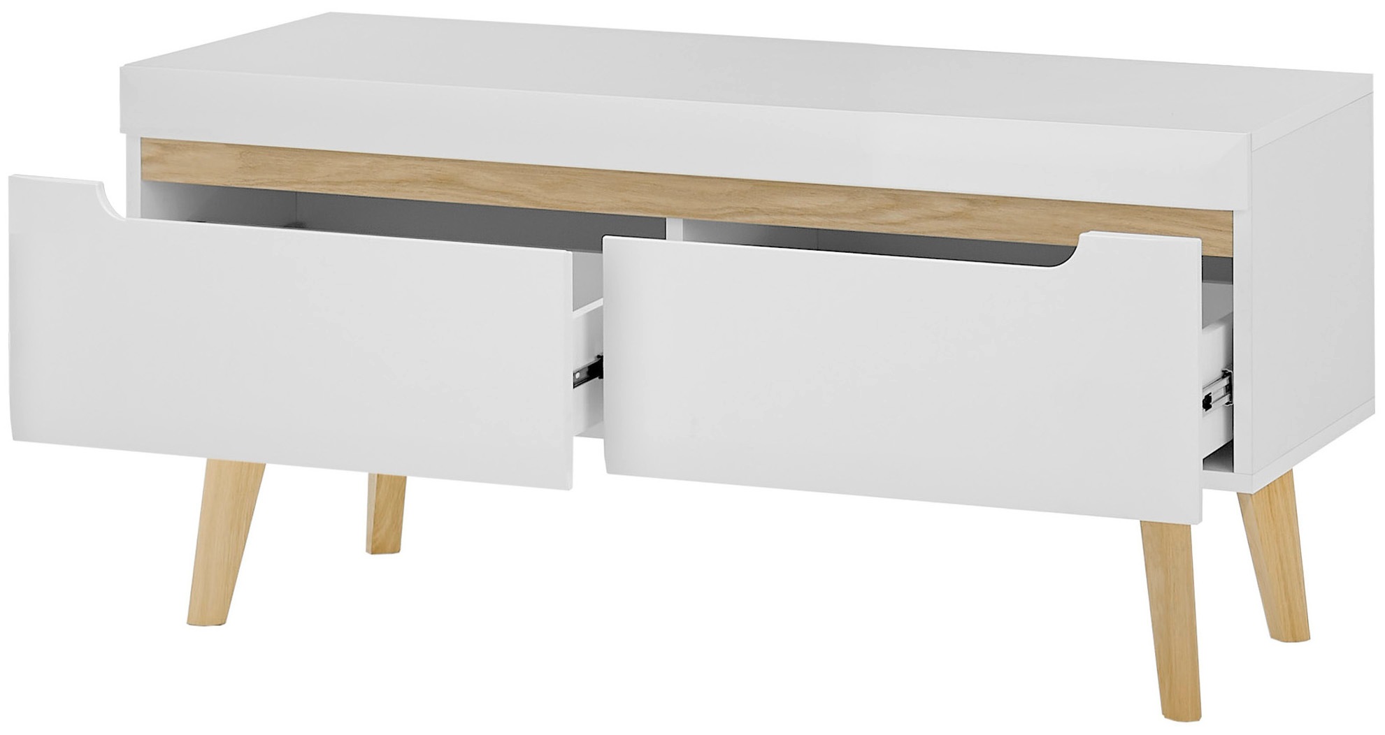 INOSIGN Wohnwand »Torge, Anbauwand, Schrankwand, Mediawand, Wohnzimmer-Set«, (Set, 4 St.), enthält 1 Vitrine, 1 Lowboard, 1 Highboard + 1 Wandboard, 344 cm breit