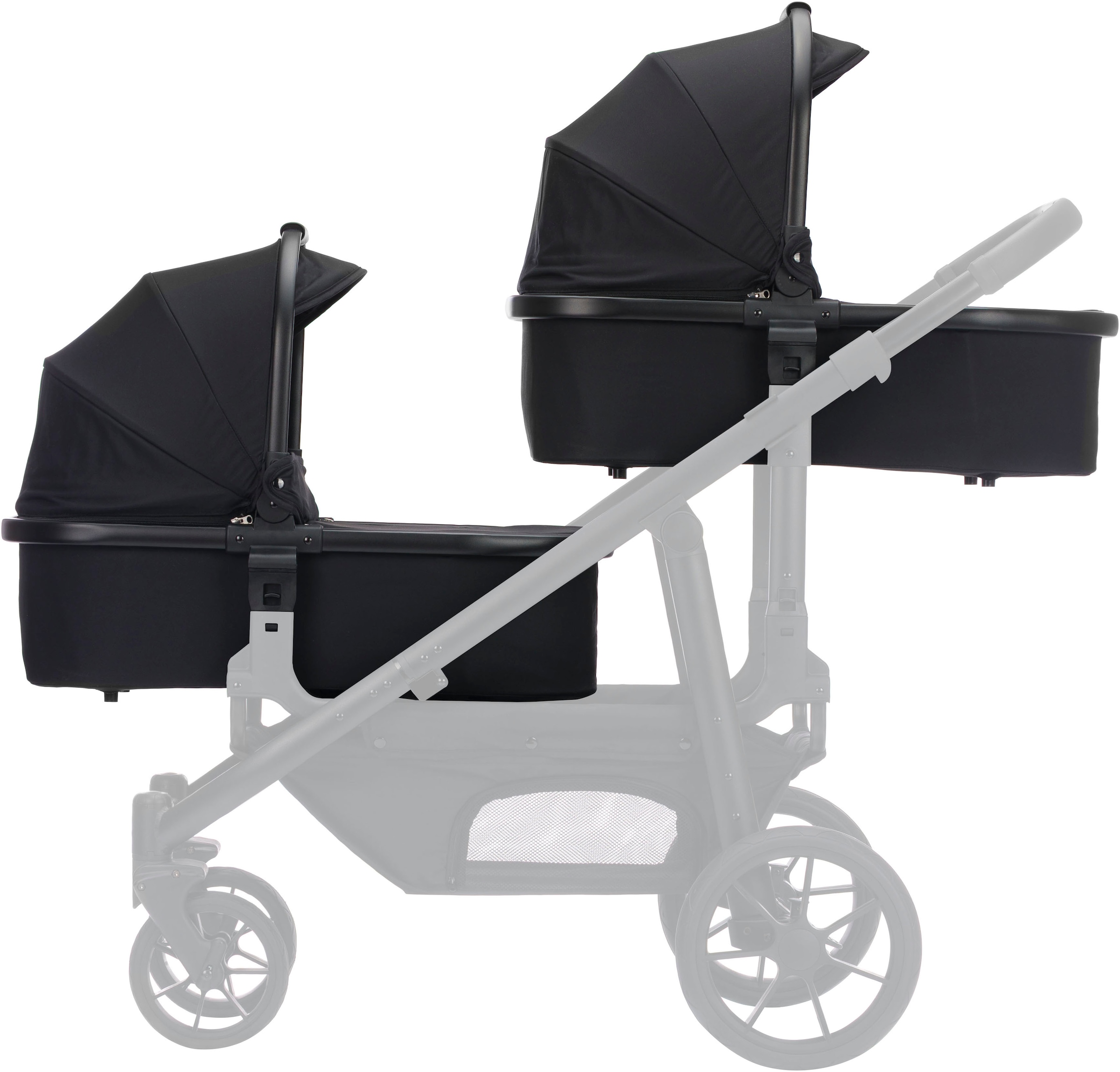 Fillikid Zwillings-Kombikinderwagen »Fill Two in One«, 22 kg