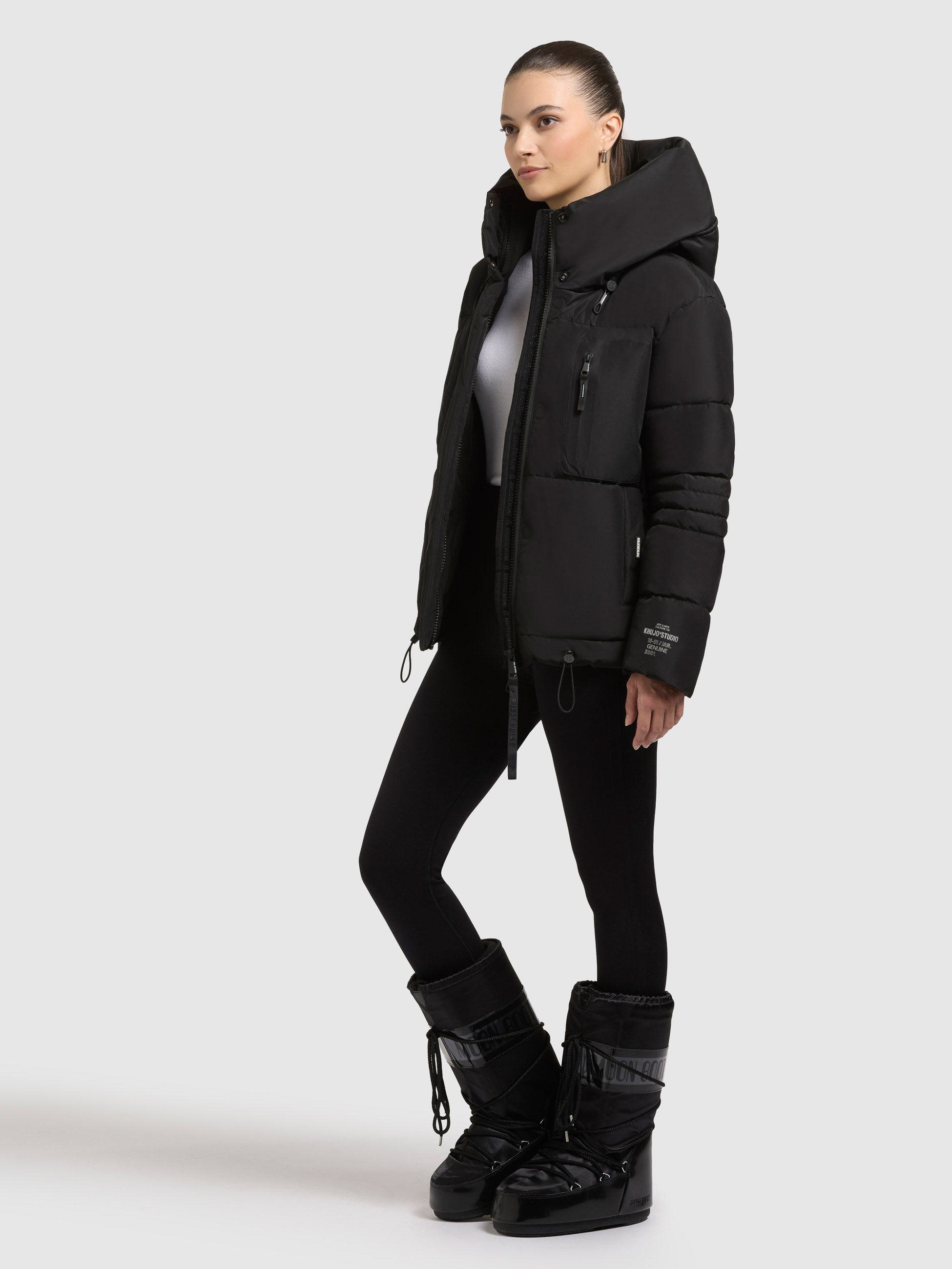 khujo Steppjacke »PEEKE2« 2 Stk. tlg. mit Kapuze