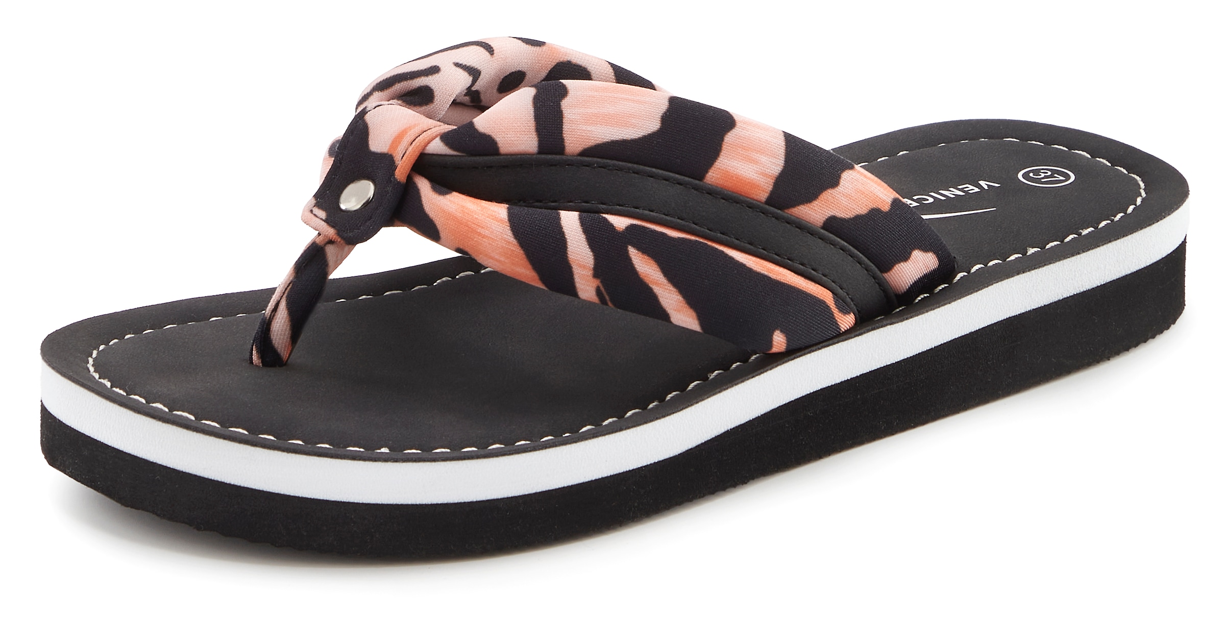 Venice Beach Badezehentrenner »Sandale, Badeschuh, Badelatsche, Flip Flop, Badeschlappe, Sommerschuhe«  NEU Zehentrenner mit wasserabweisender und leichter Sohle VEGAN