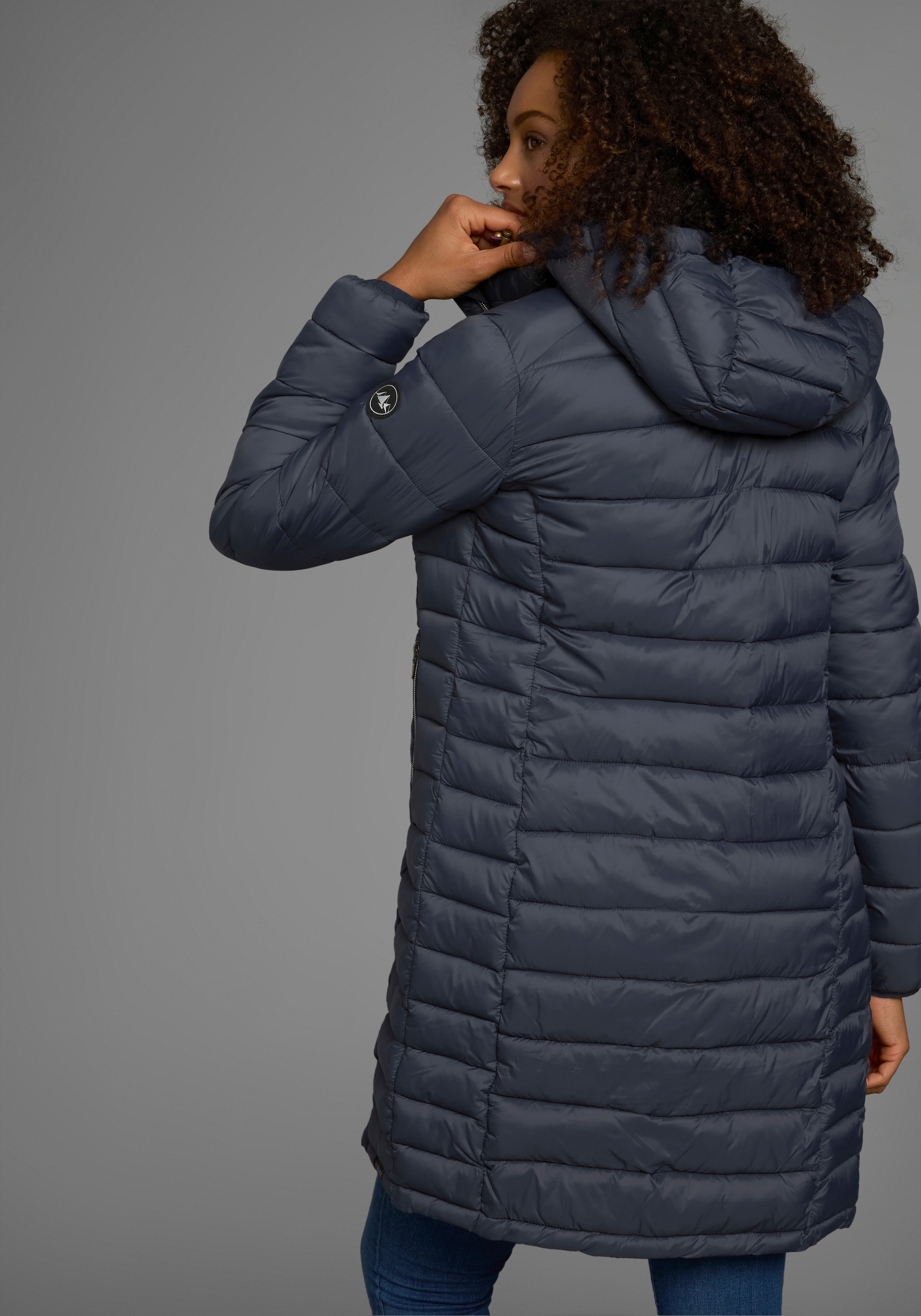 Polarino Steppmantel besonders leicht mit großem Wärmerückhaltevermögen, Übergangsjacke